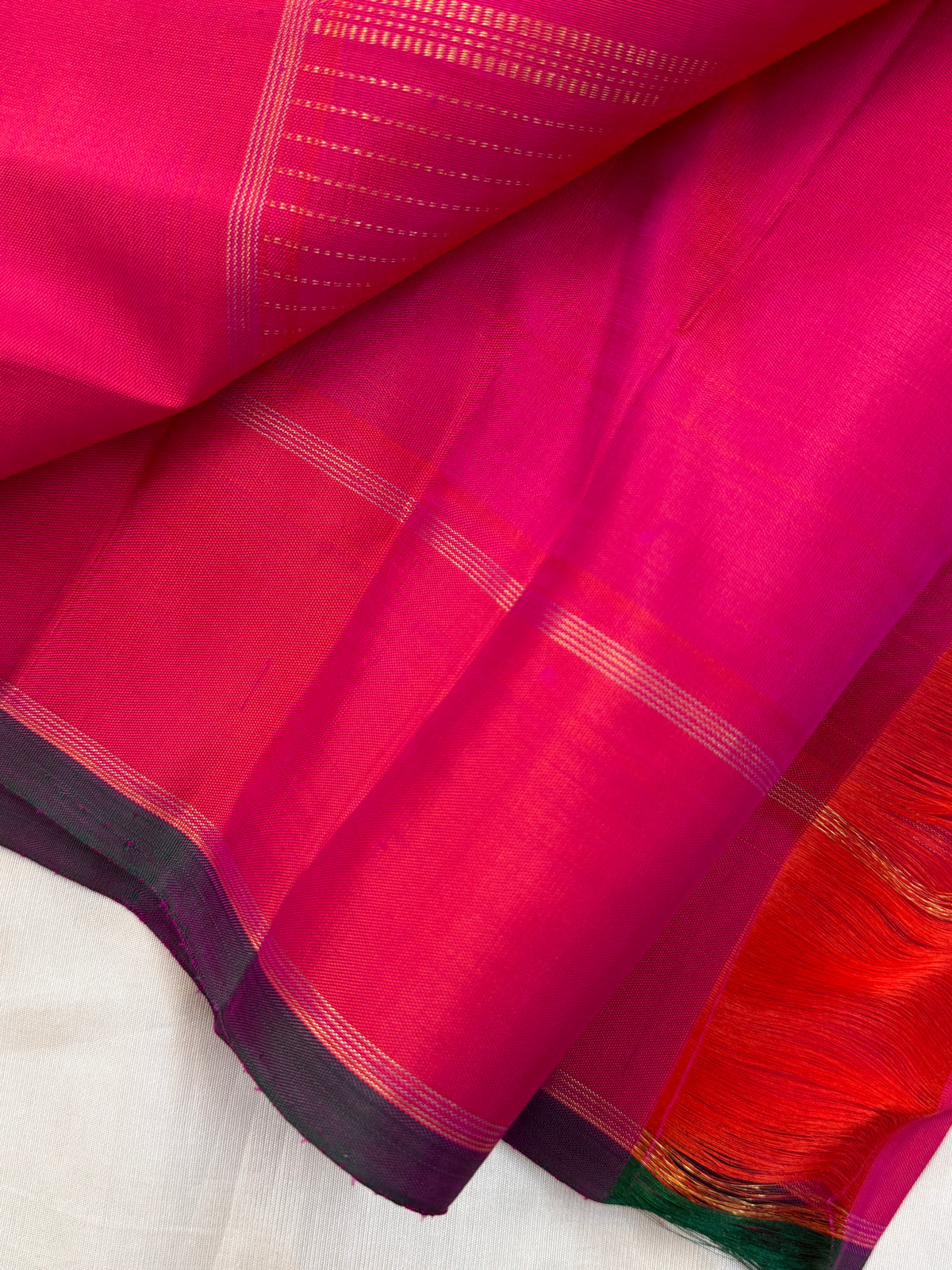 Kangambaram butta/Kanjipuram silk saree clsa 11592