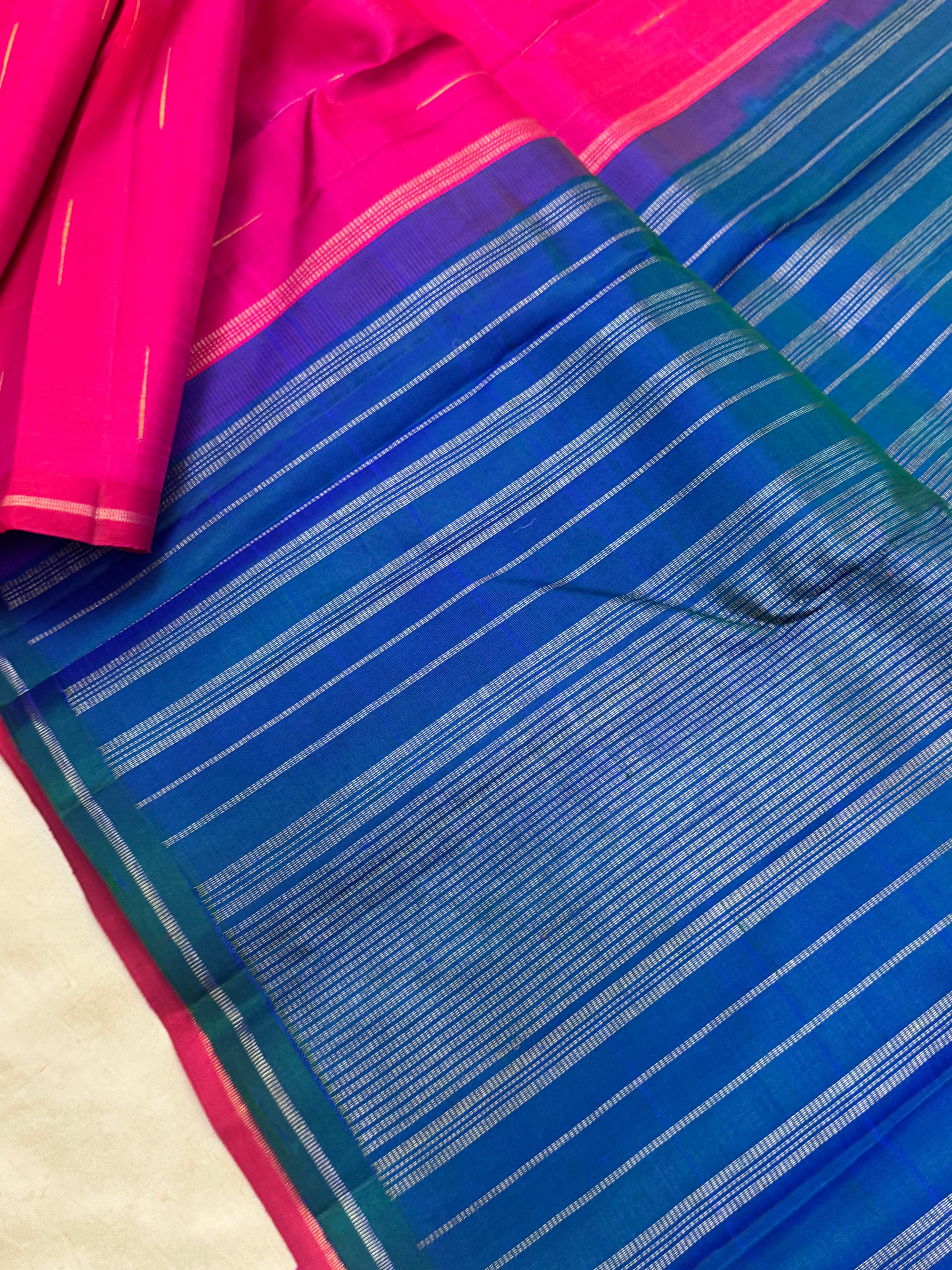 Malli moggu pink   / Kanjipuram silk