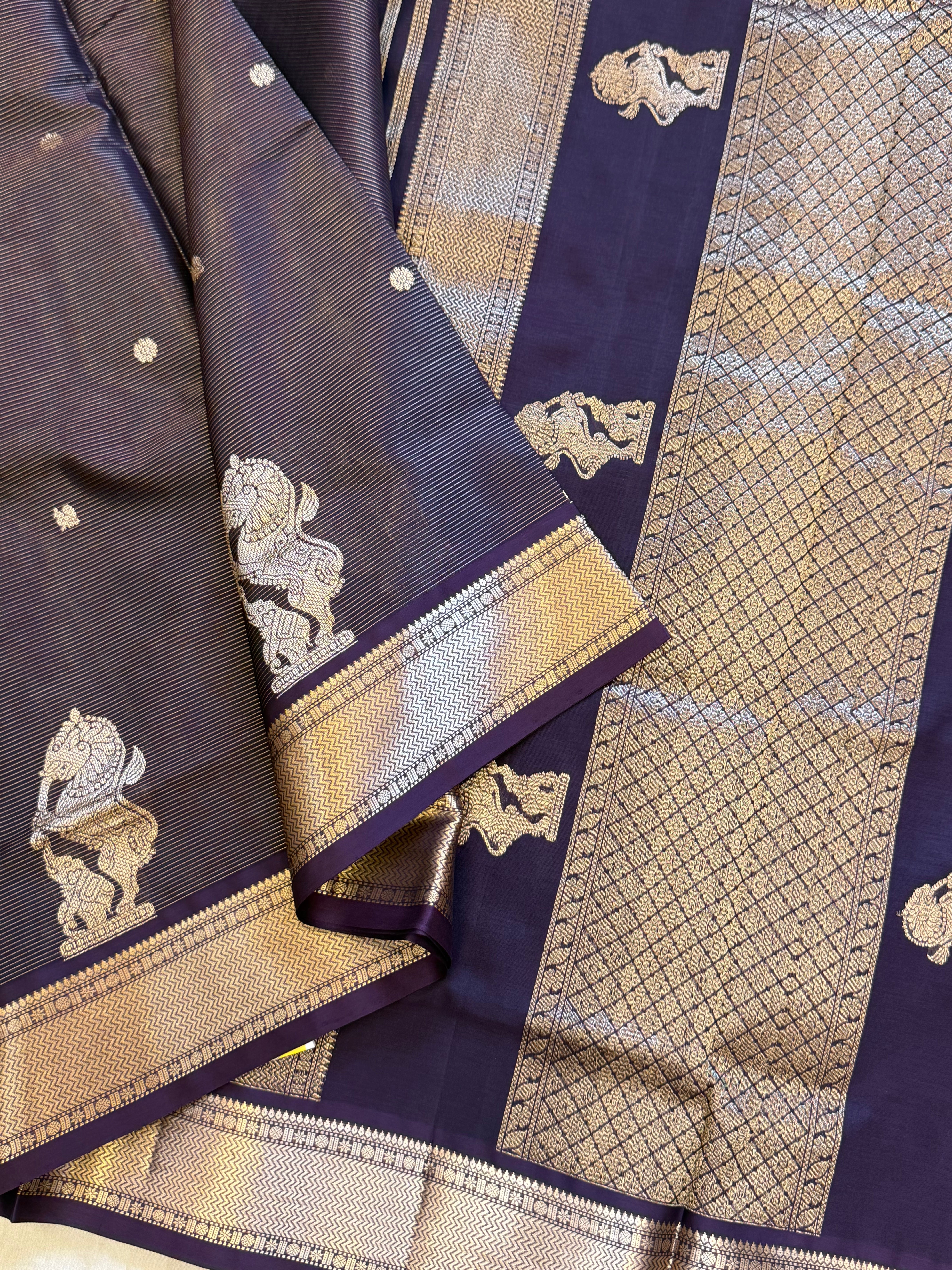 Nagapazham bettu butta/ Premium silk cotton saree