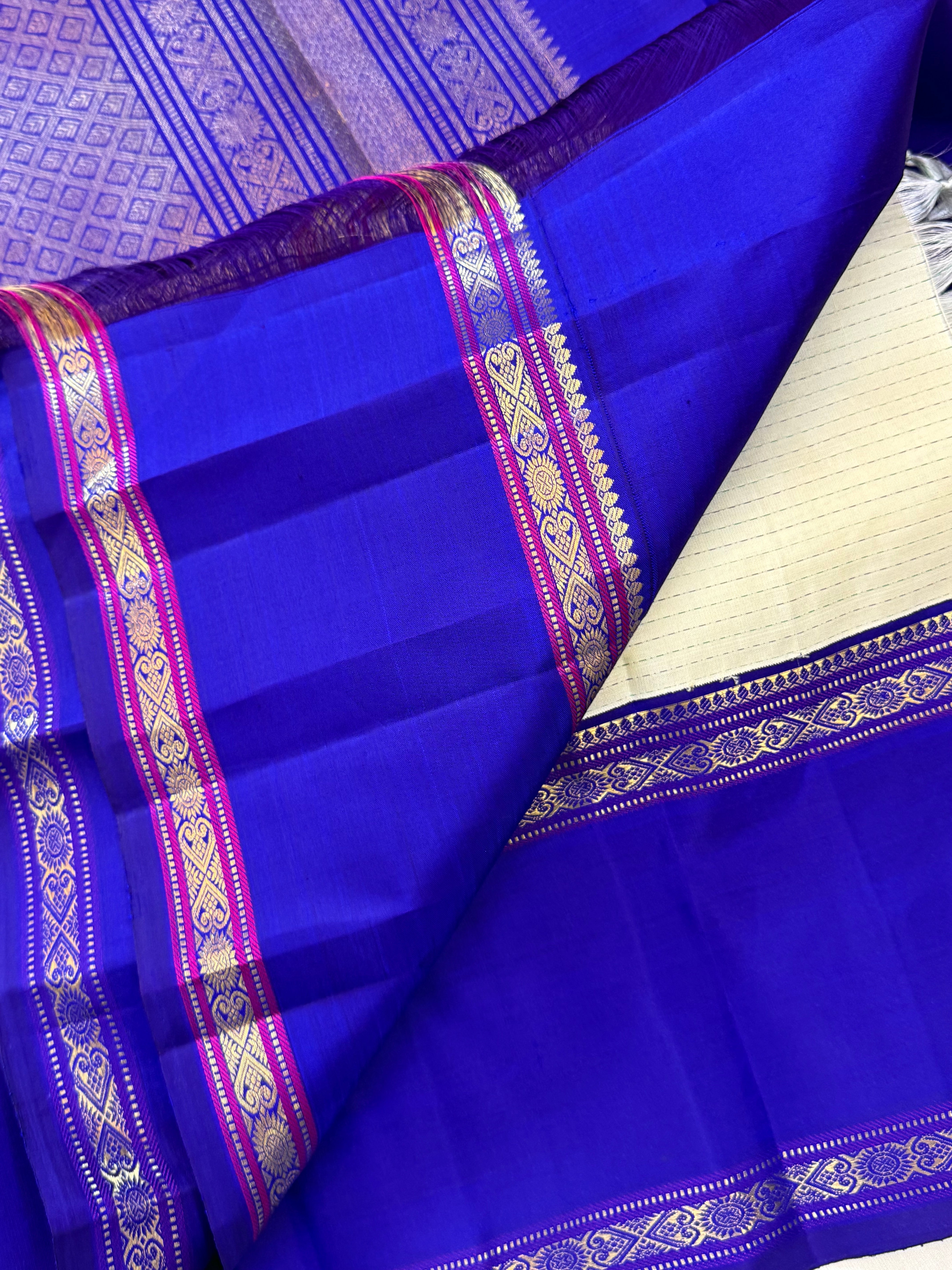 Plus Butta  Kai Korvai Ganga Jamuna / kanjipuram silk CLSA11074
