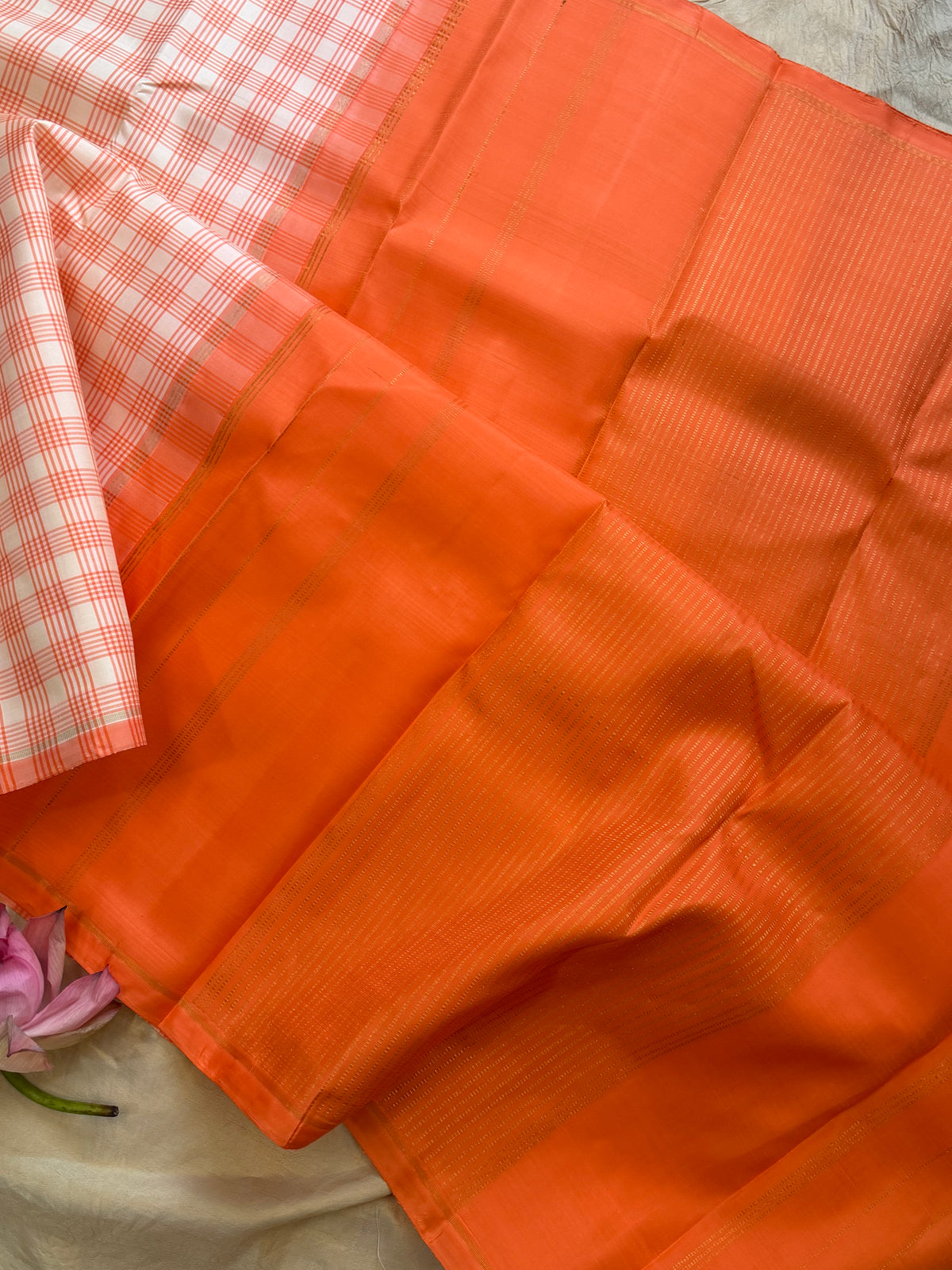 Chettinad Kattam simple pure Zari Kanjipuram clsa12780