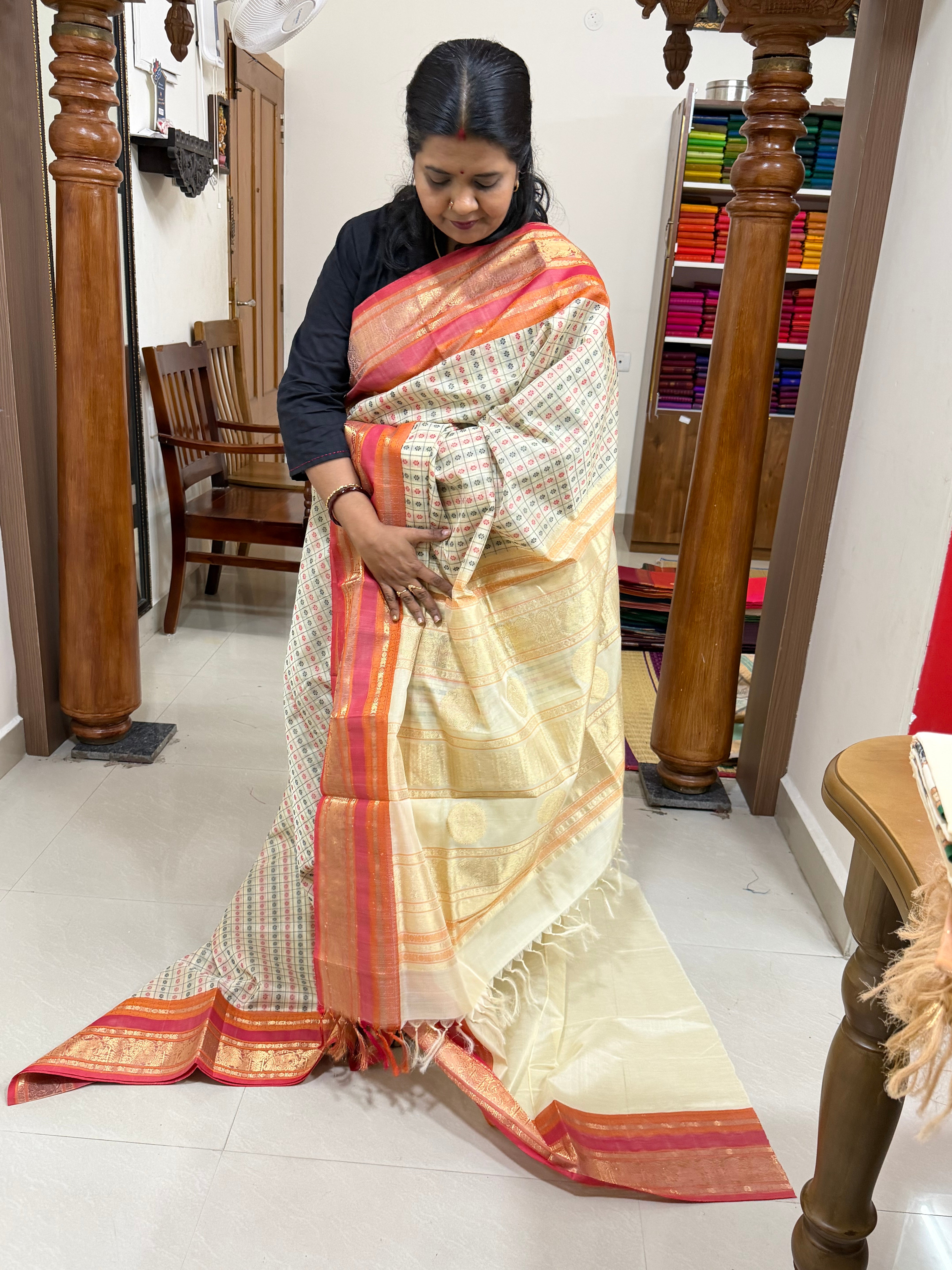 1000 Butta / Onam series silk cotton
