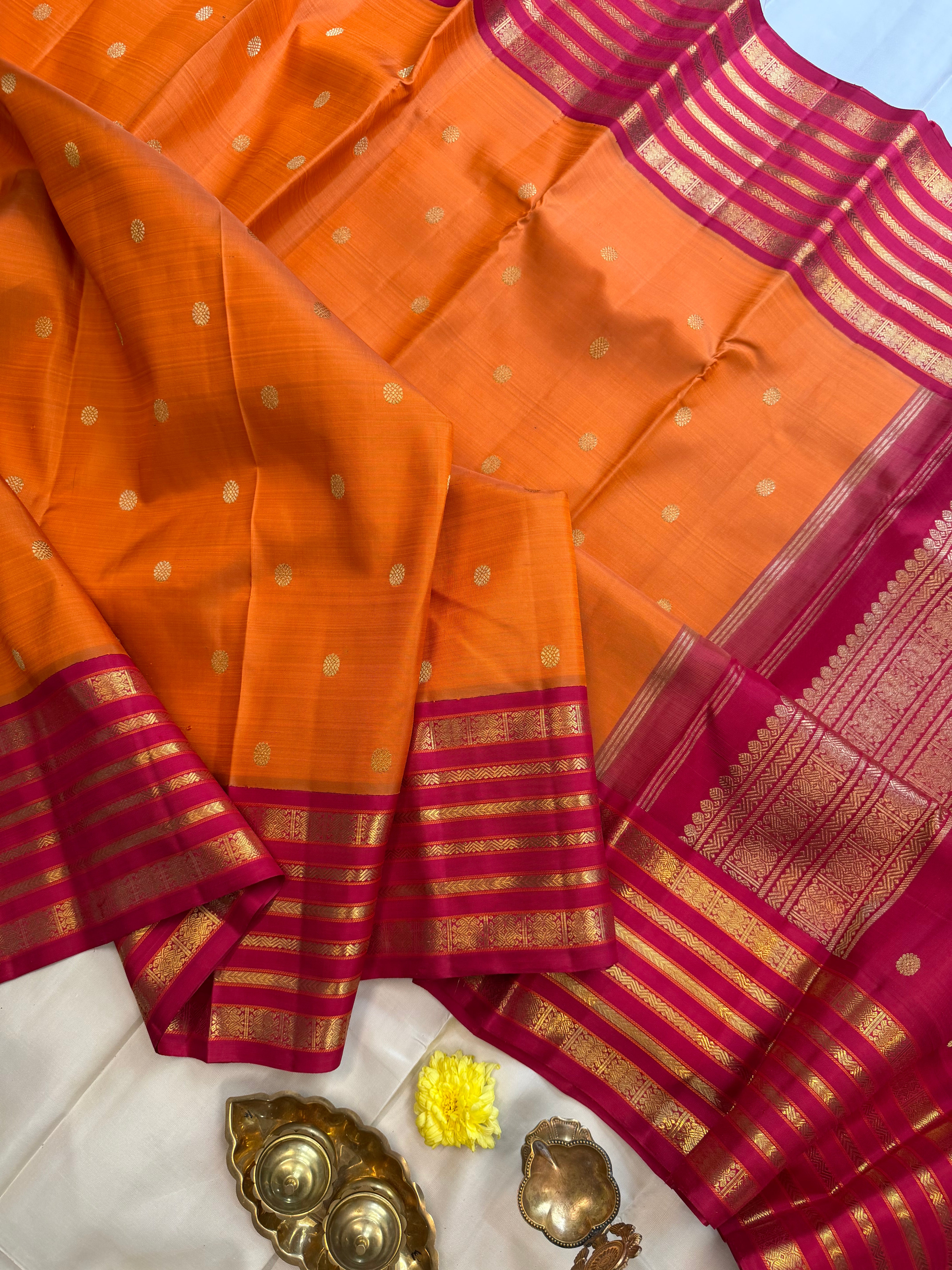 Korvai Varamahalakshmi edit : Simha colour  varisapet  Korvai Kanjipuram silk saree