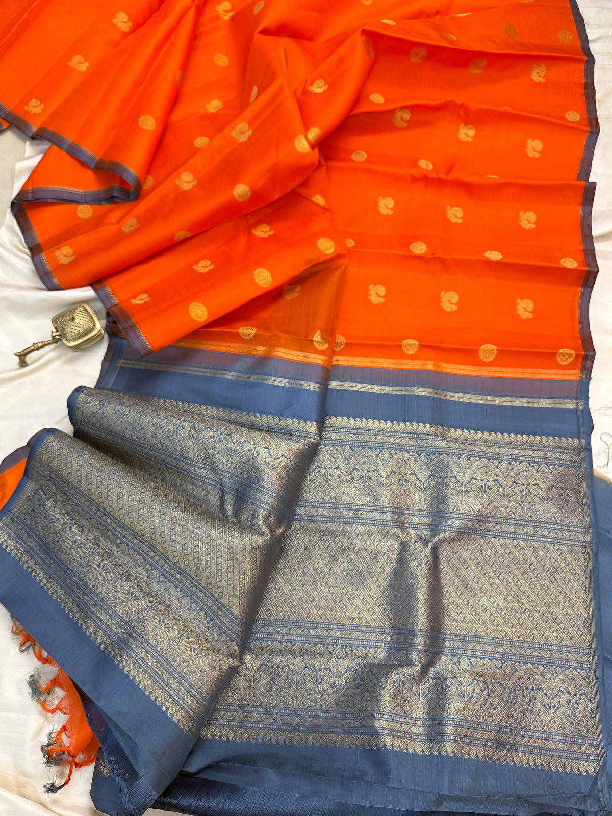 Organza / pure Zari Kanjipuram clsa12514