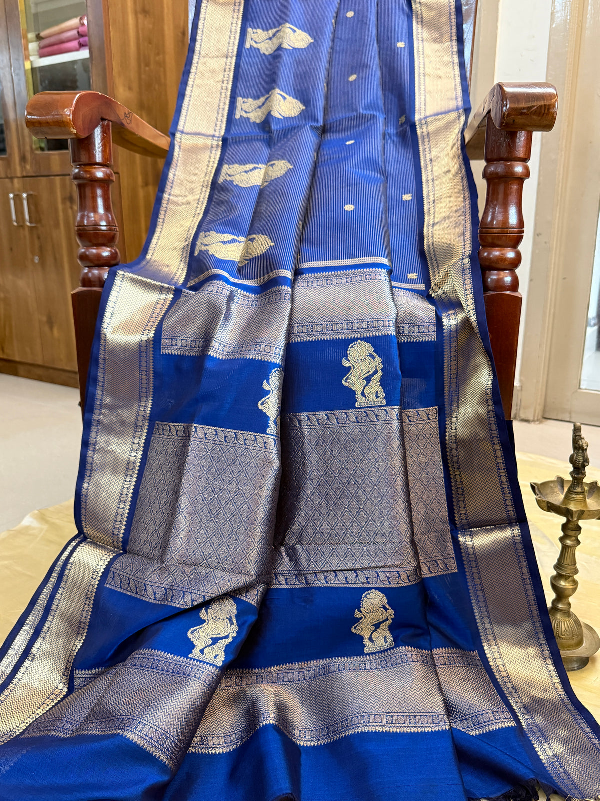 Premium silk cotton-vairaoosi with butta/clsa 12390