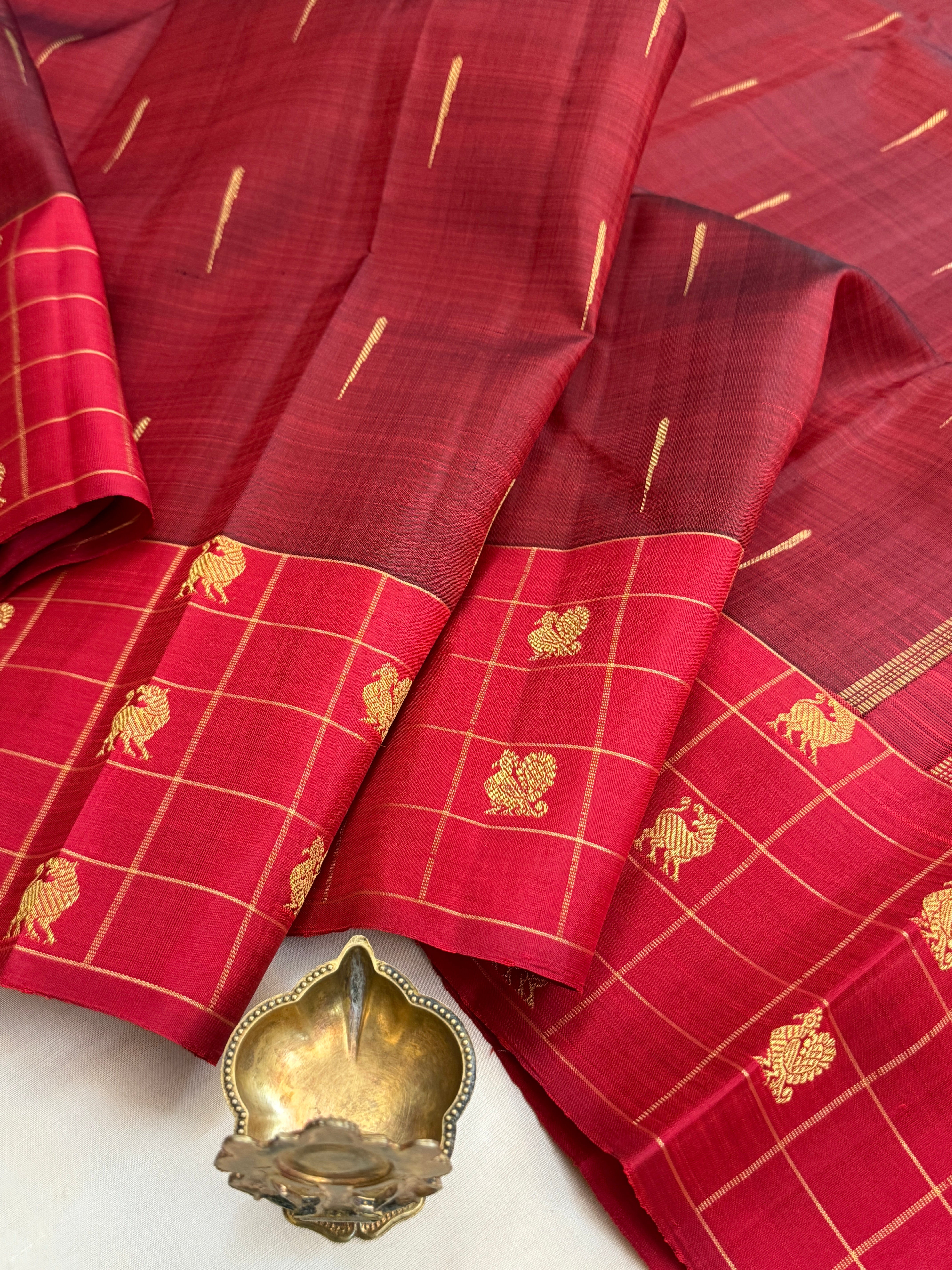 Malli Moggu body, border Butta checks CLSA11314