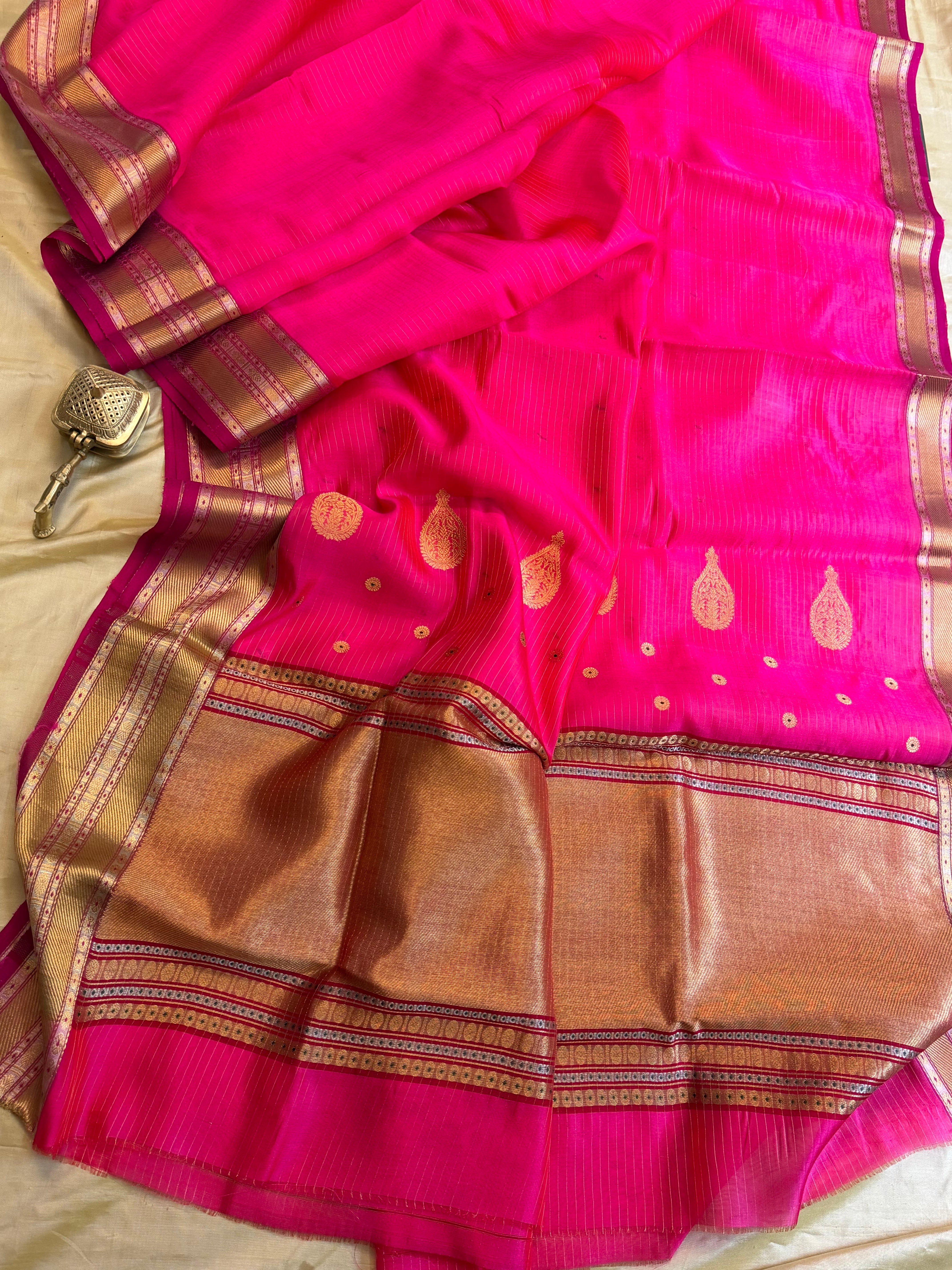 Ambe revival saree  / revival Chanderi silk