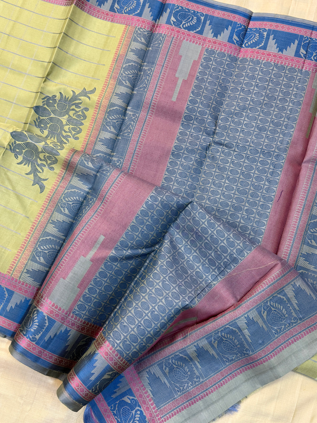 Soft silk-Thread work Kanjipuram clsa4082