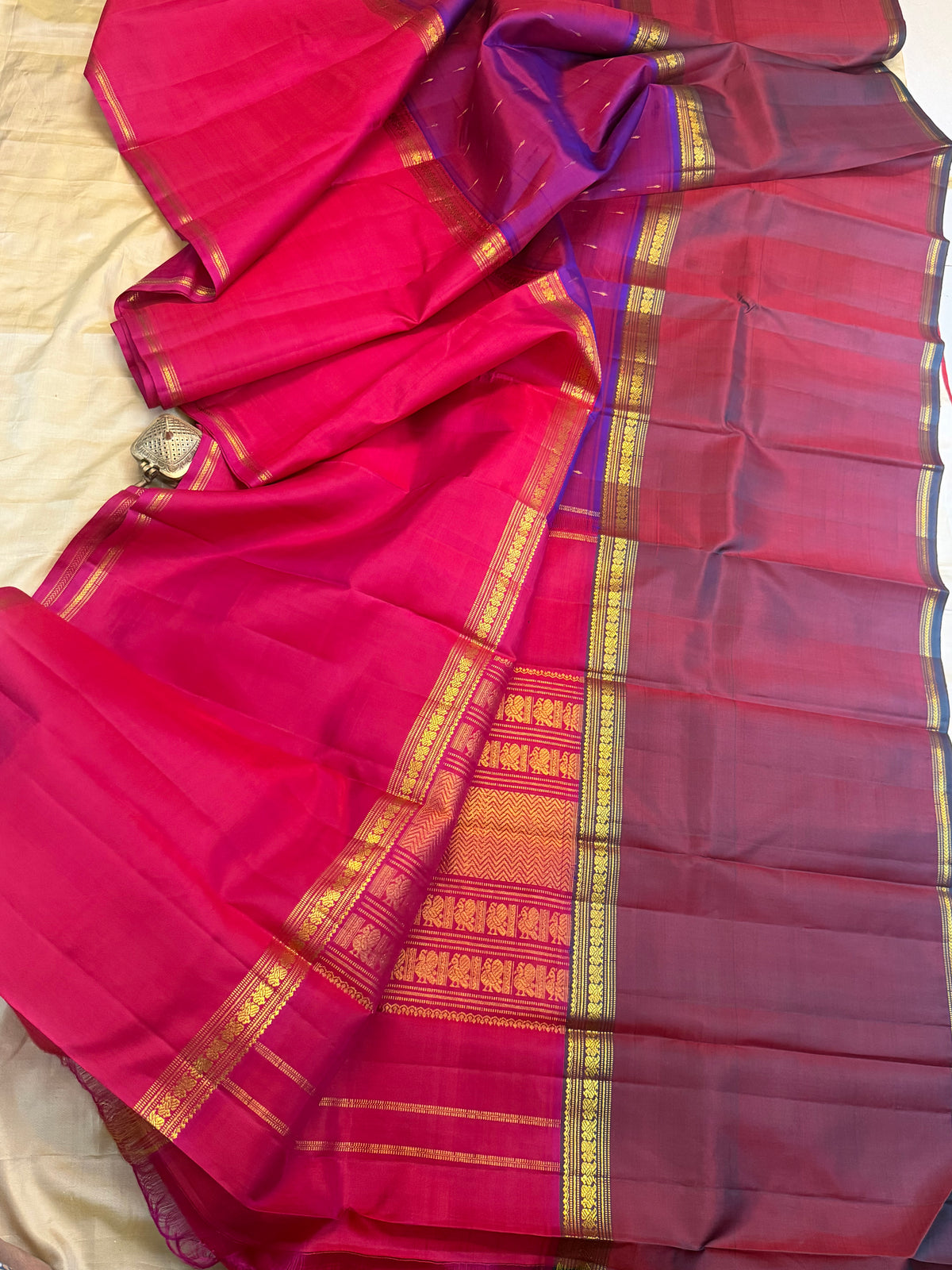 Moobagam Aarani pure silk saree/ clsa 12069
