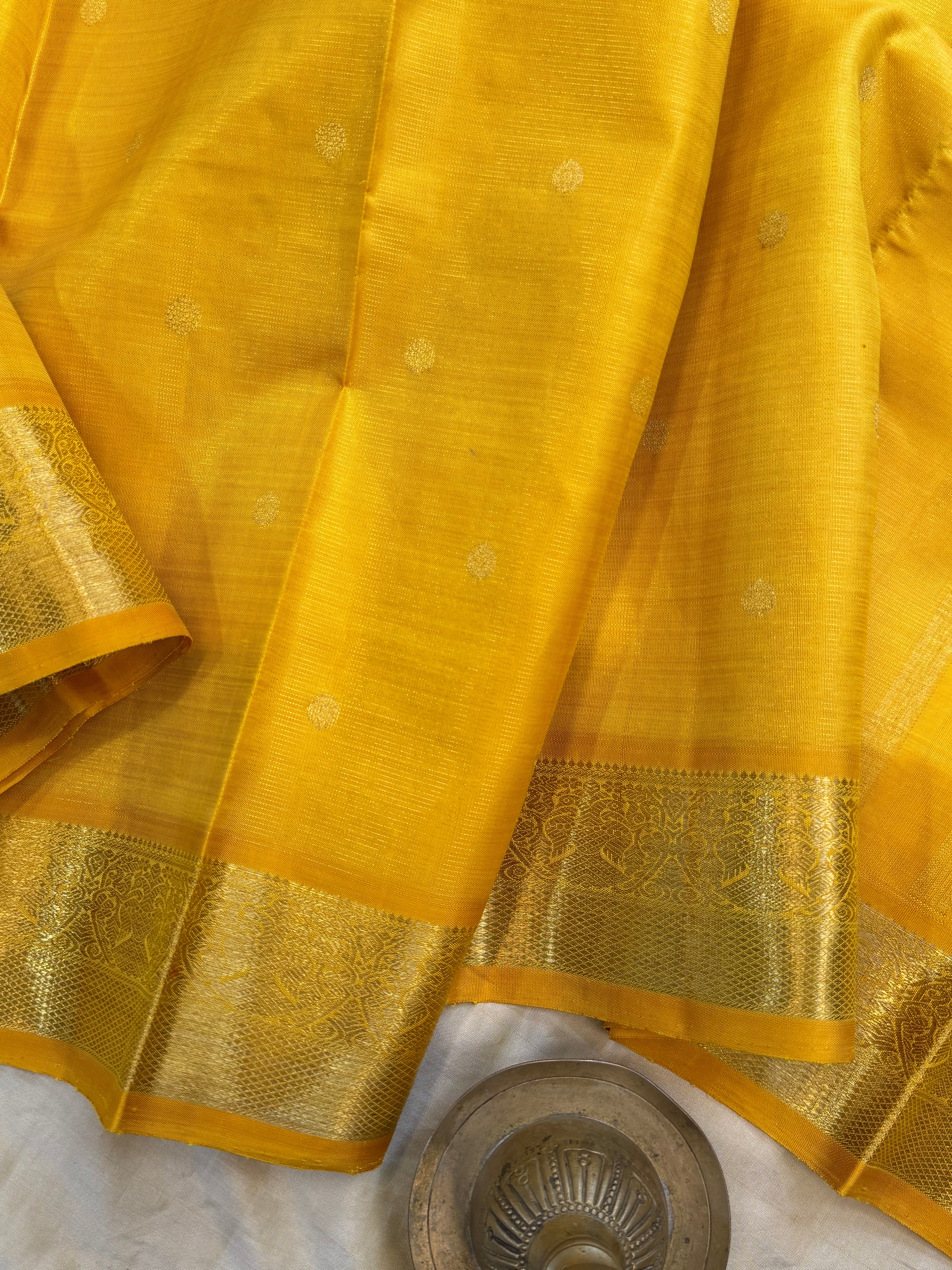 Heirloom Vairaoosi Kanjipuram silk saree
