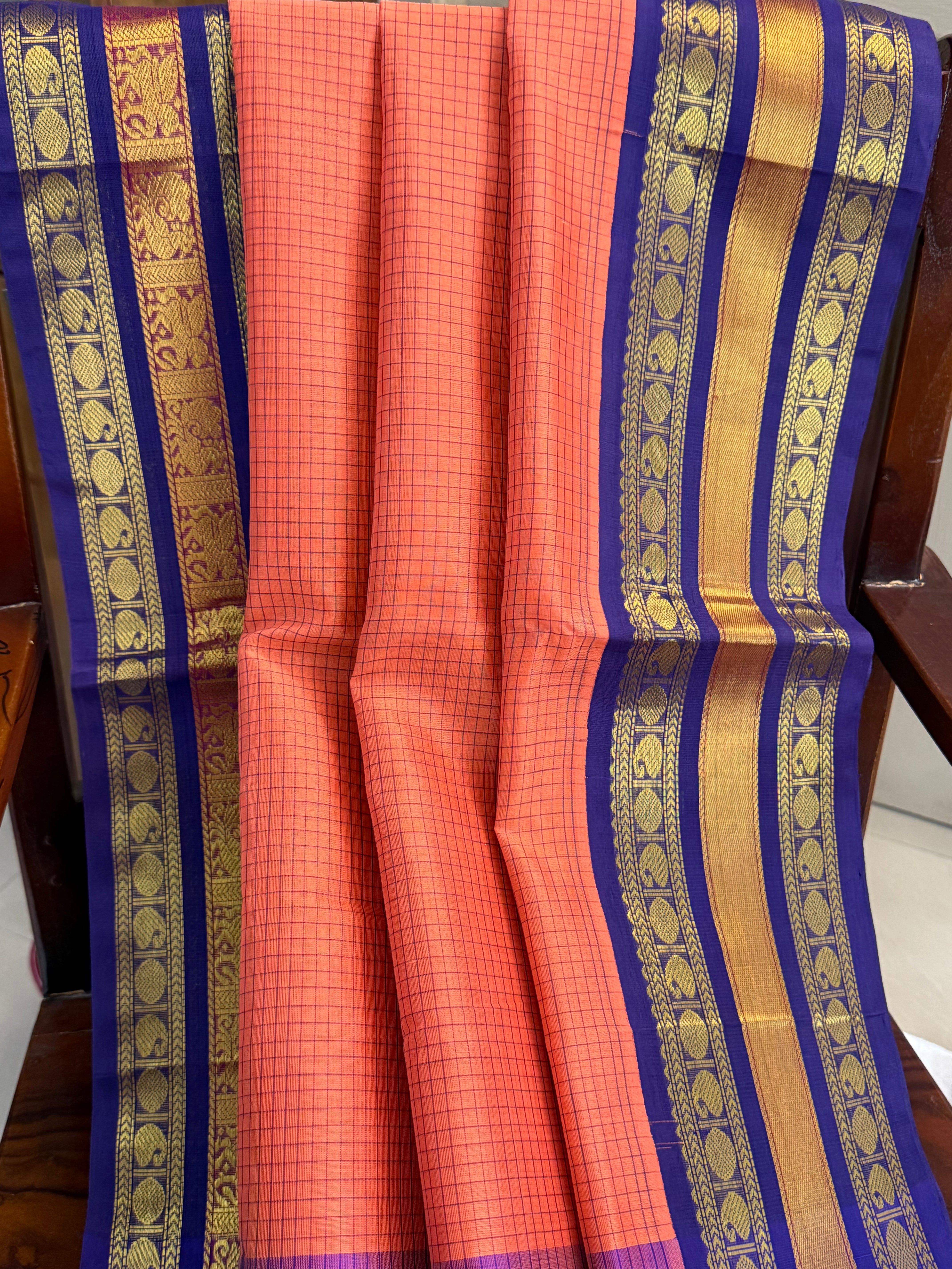 Kanagabaram varisapet border/ Silk Cotton
