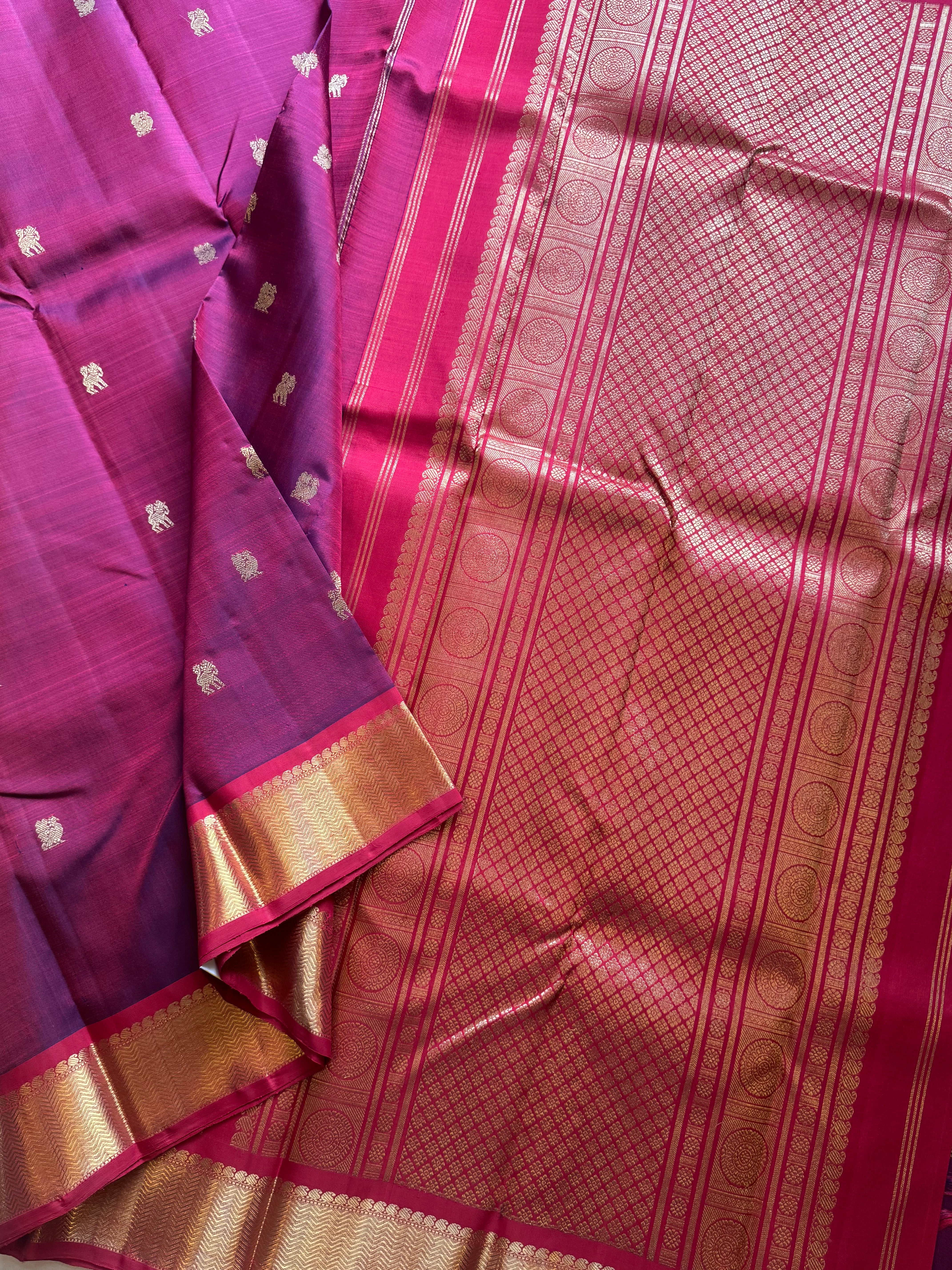 Krishnamegam colour  - clearance sale / kanjipuram silk