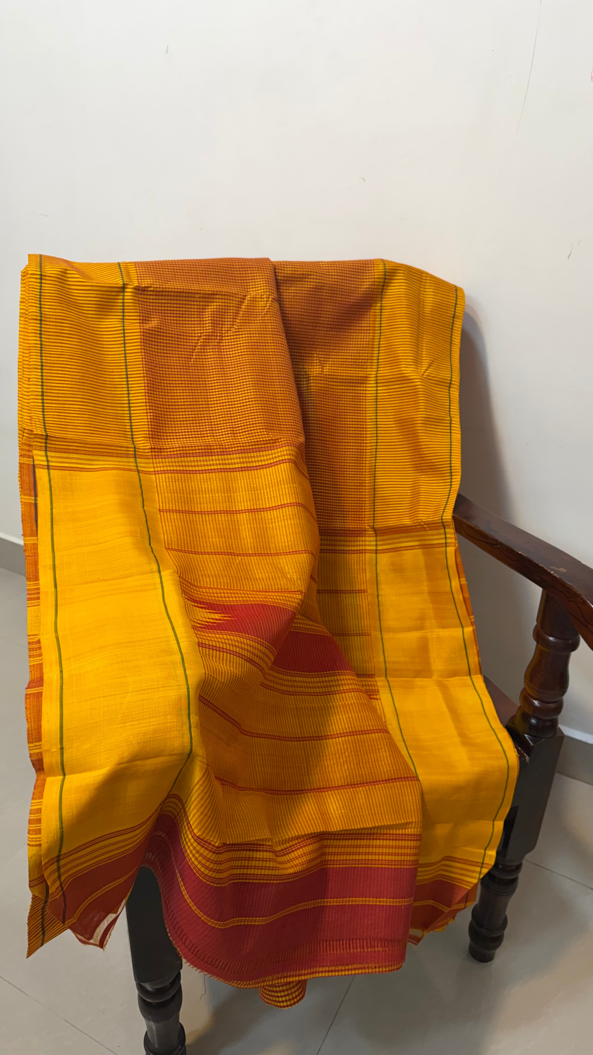 Koorainadu silk cotton double palla