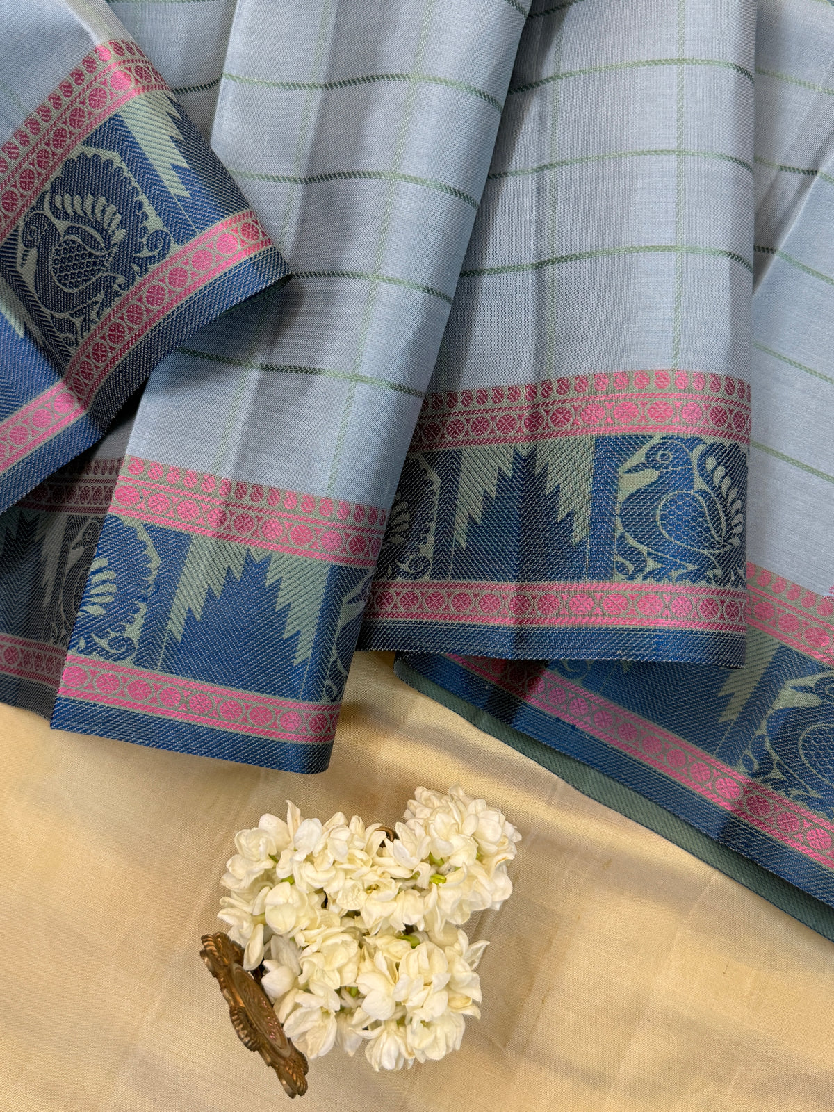 Soft silk-Thread work Kanjipuram clsa 6539