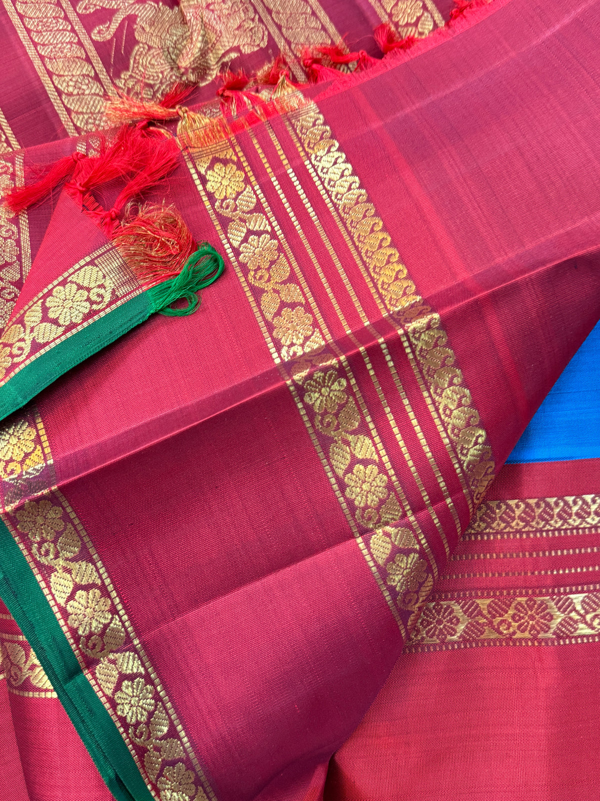 Laksham Butta Korvai / kanjipuram silk saree clsa 11386