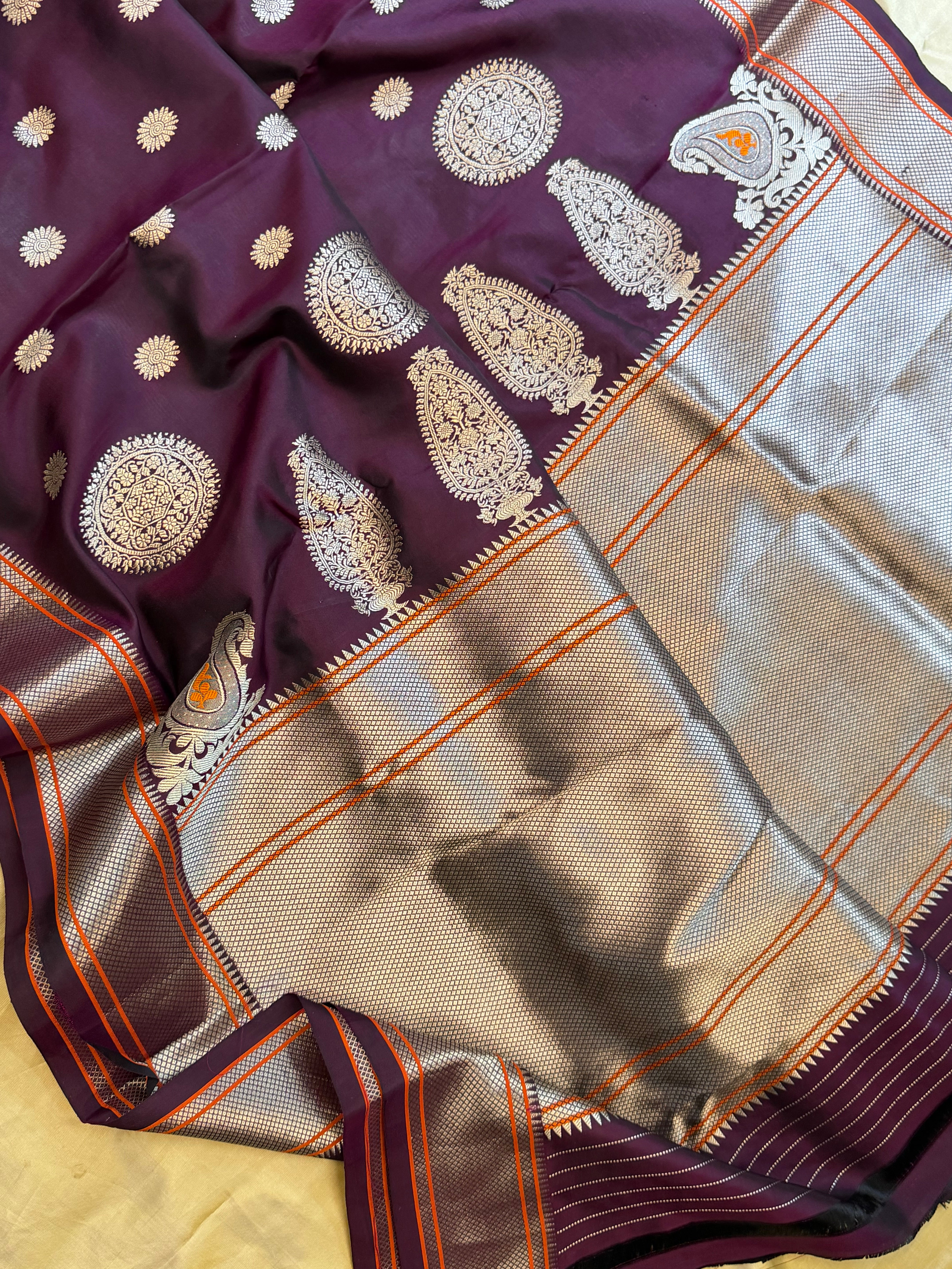 Jamun revival Chanderi / revival Chanderi silk