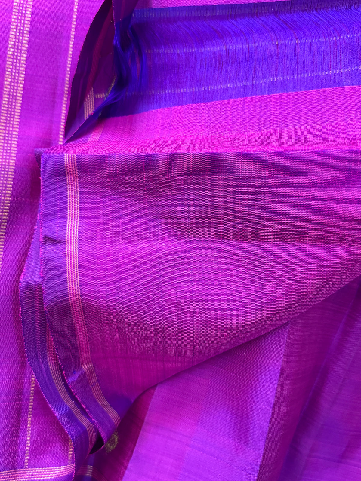 Majenta body Zari Butta/ kanjipuram silk saree clsa 12357