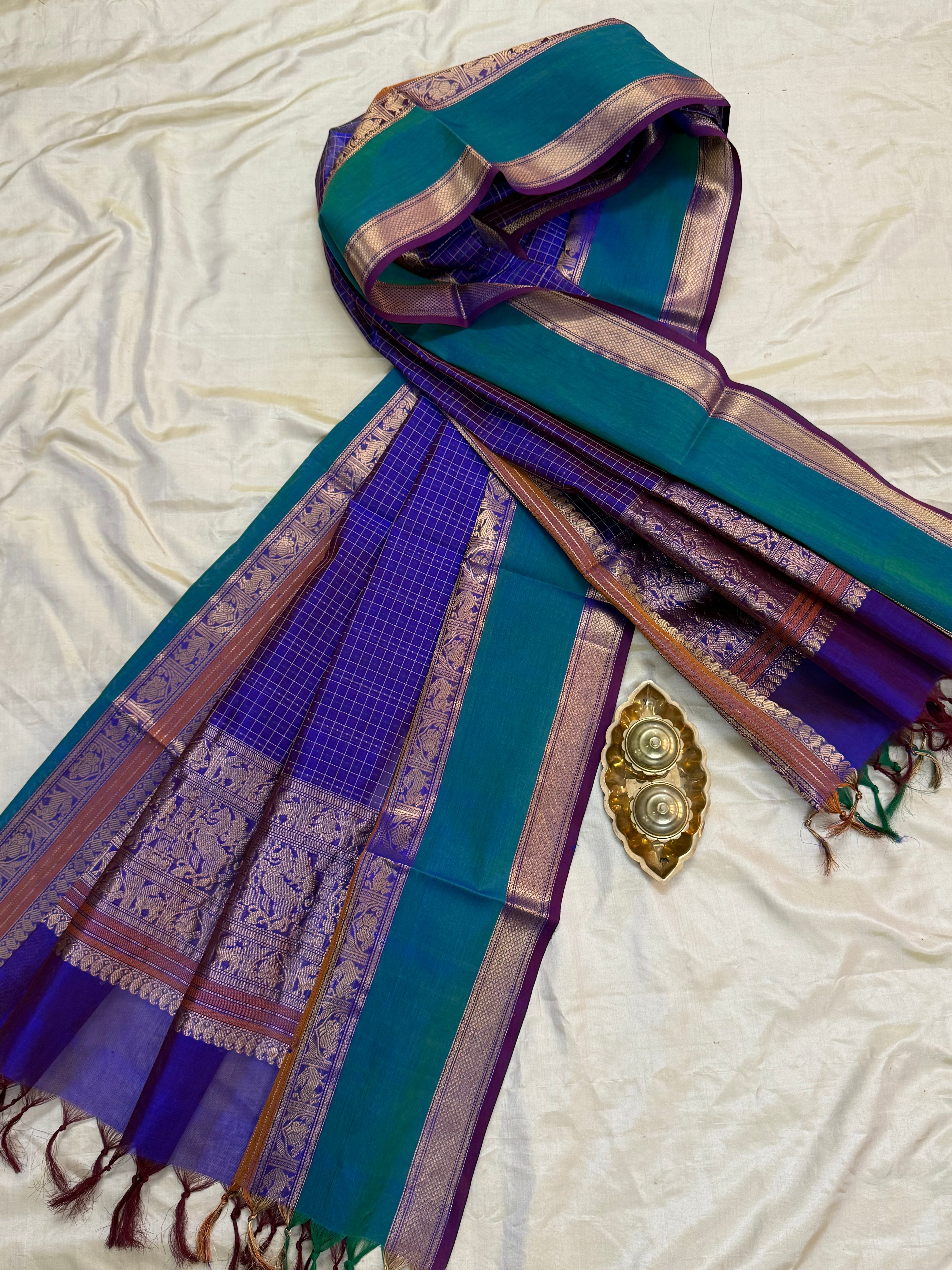 DUPPATTA IN PURE SILK COTTON/CLSA10789