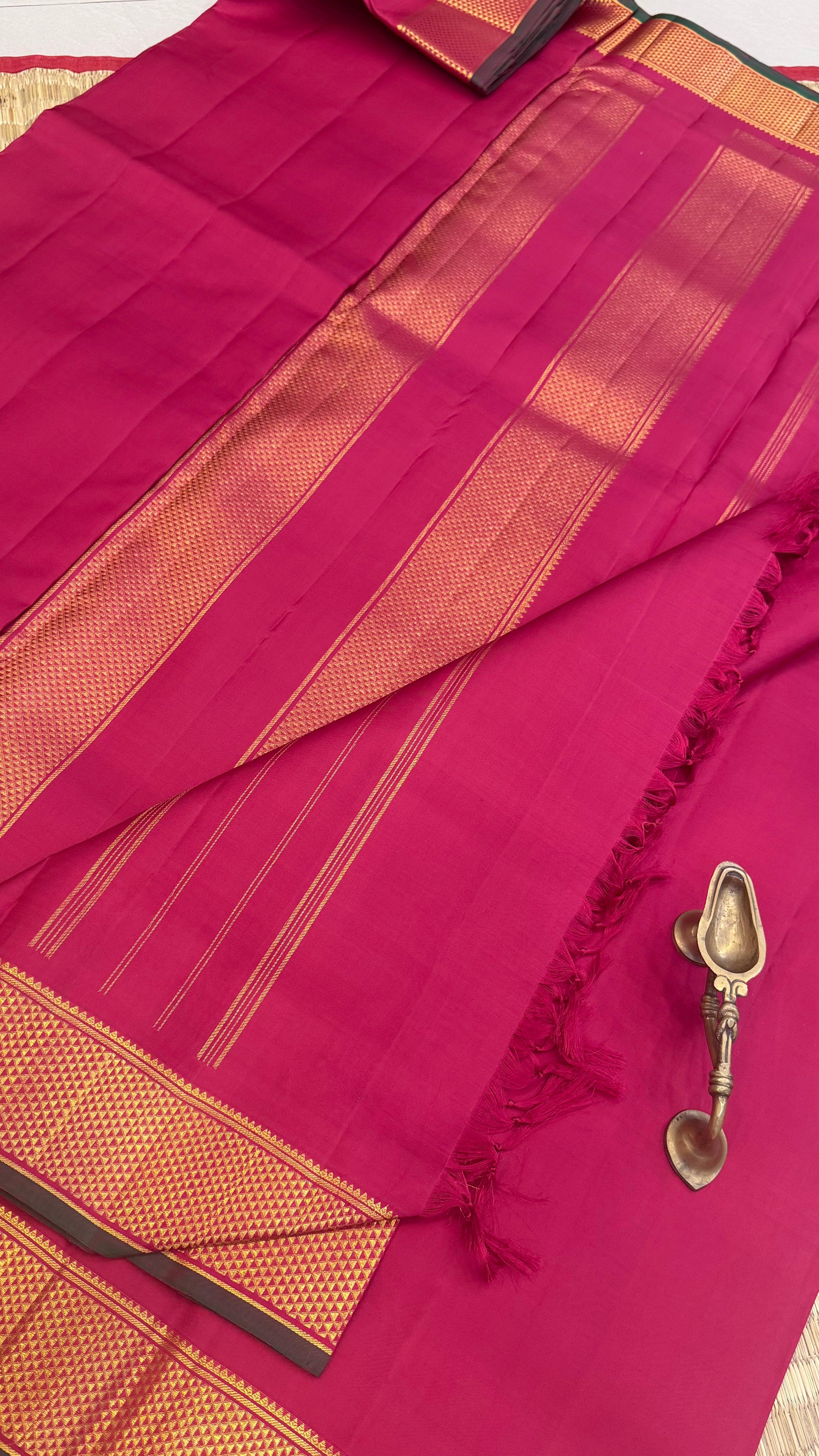10 yards Kanjipuram silk