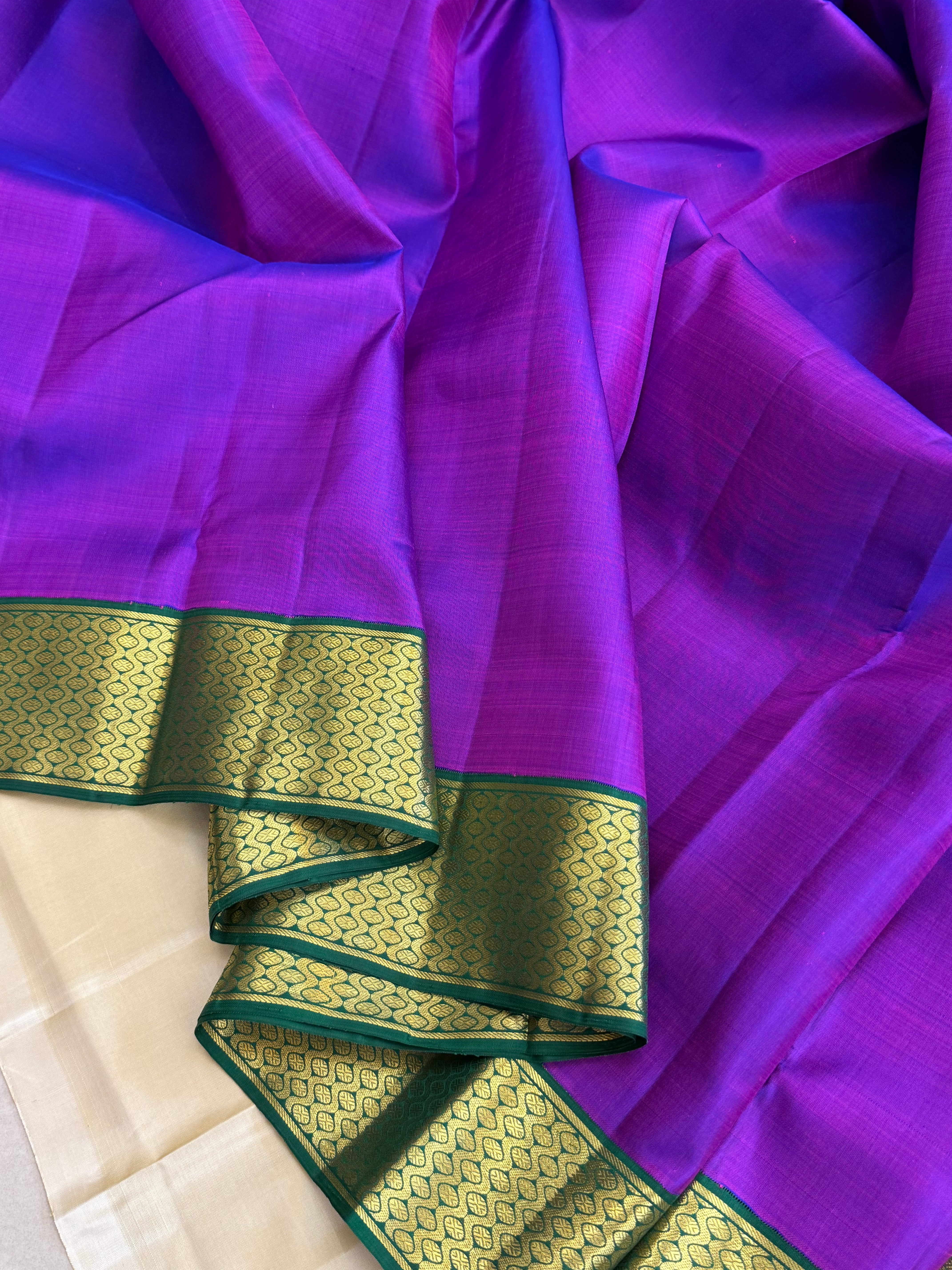 10 YARDS KORVAI / KANJIPURAM SILK SAREE CLSA 8920