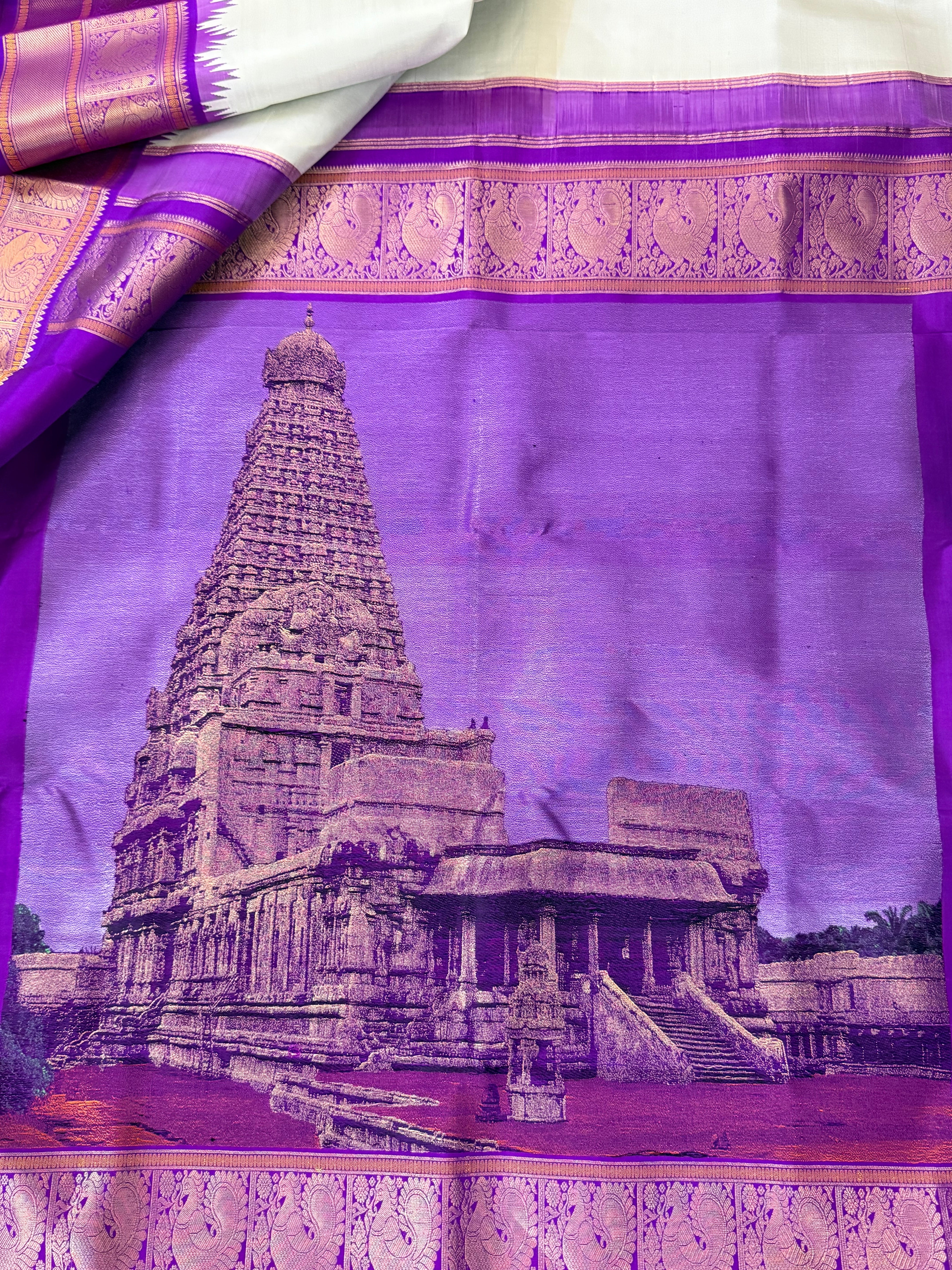 TANJORE PAINTING PALLU SPECIAL EDITION CLSA 10948