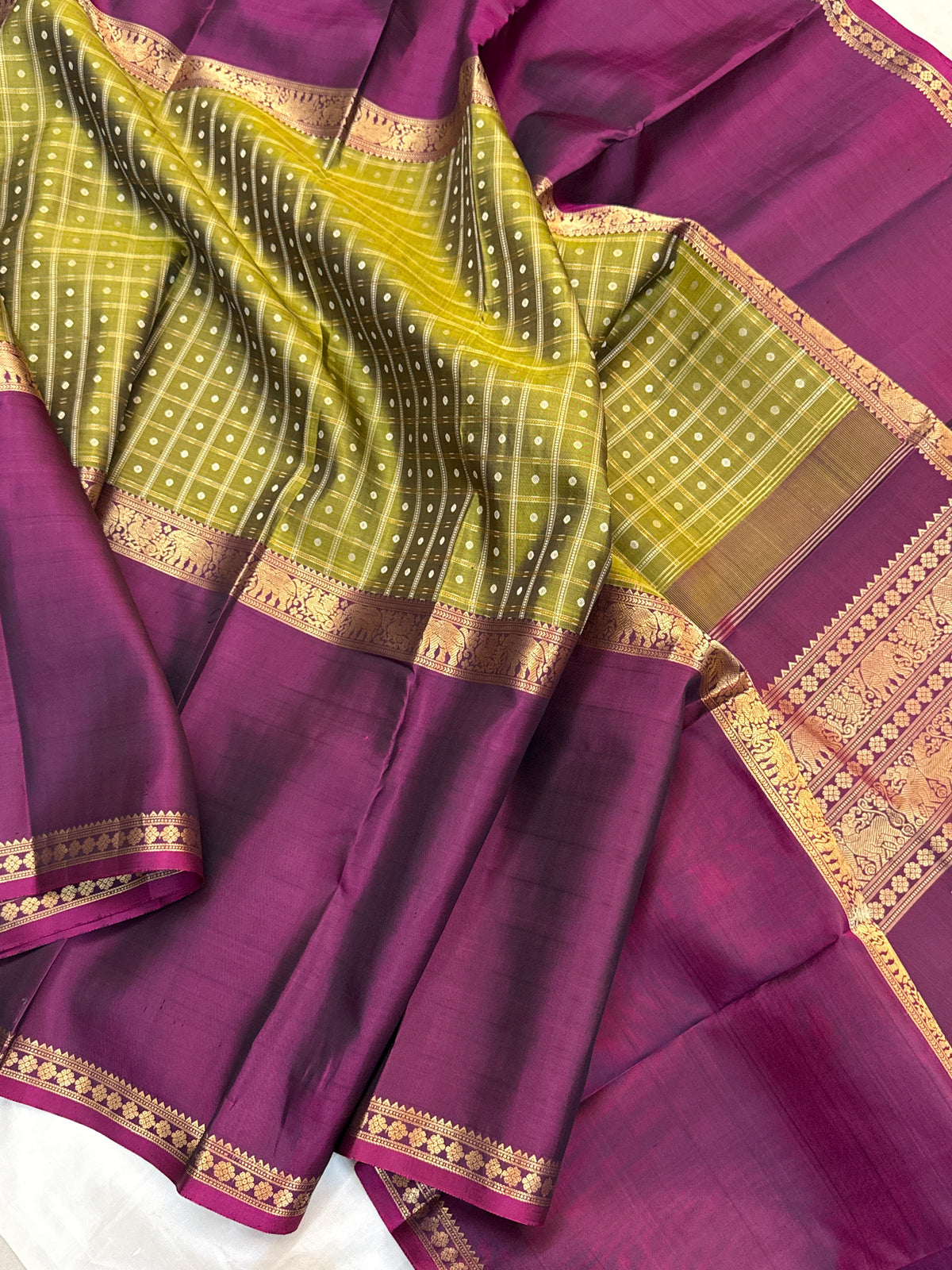 Festivel edit_Special edition_long border with body thread kattam silk saree/clsa 12413