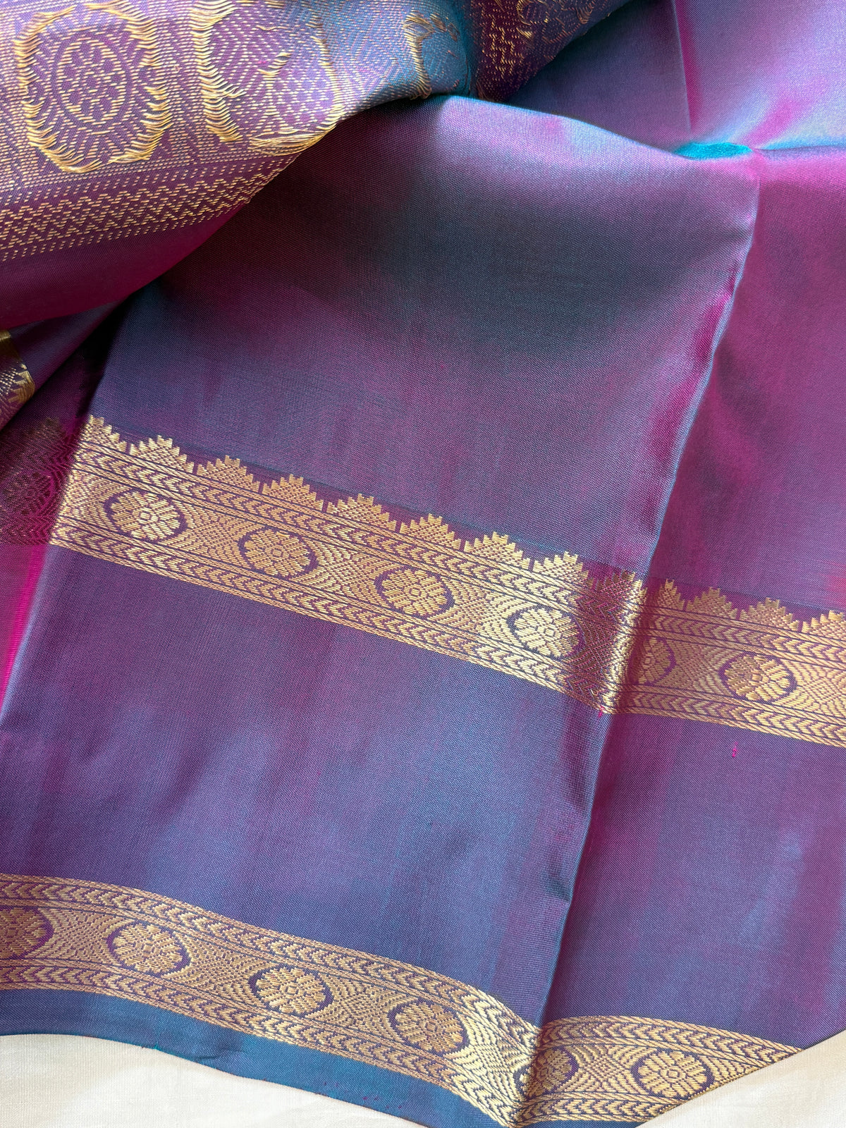 Special edition Dark Coral Pink with Zari Butta silk saree/clsa 12478