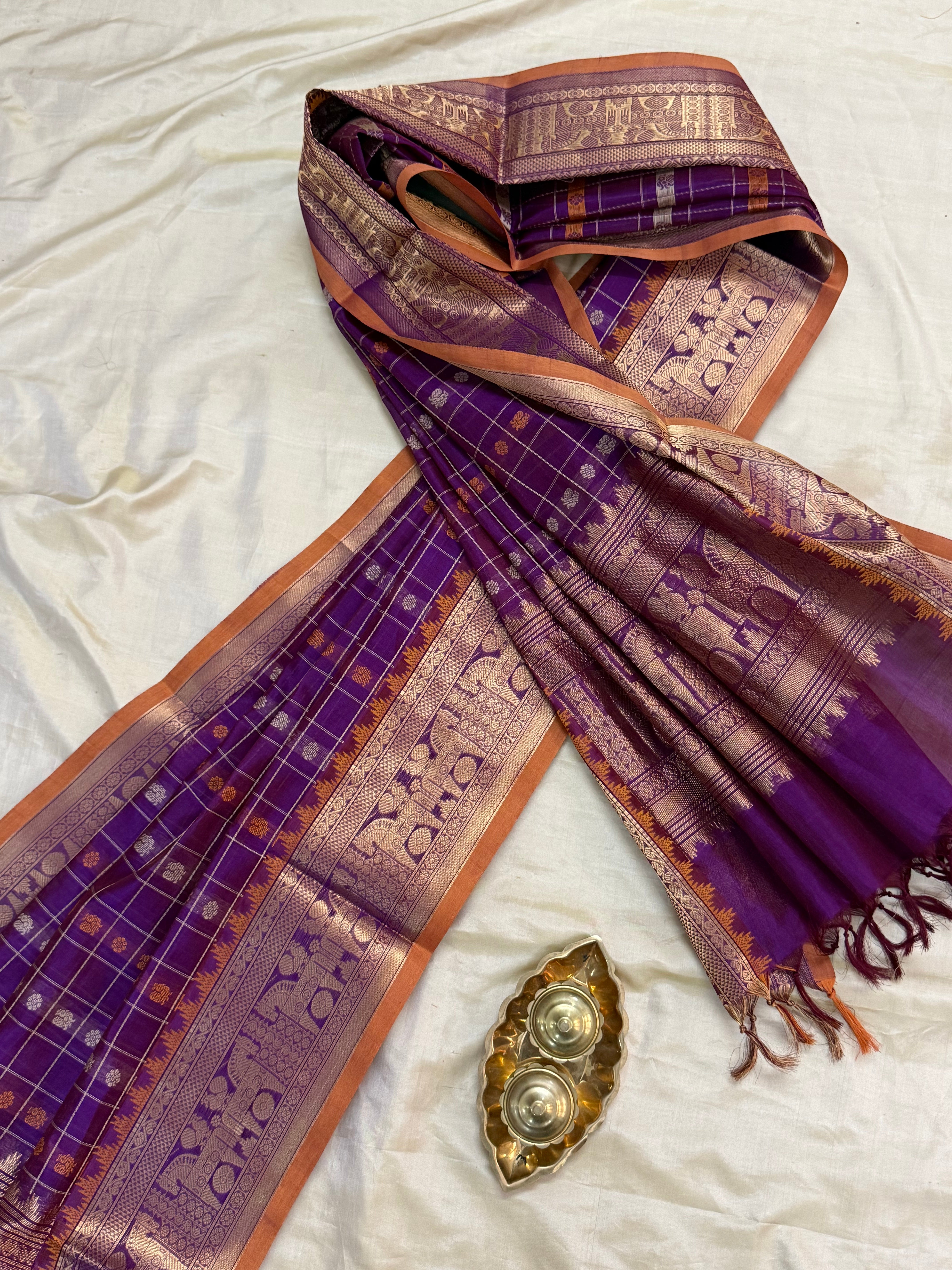 DUPPATTA IN PURE SILK COTTON/CLSA10809