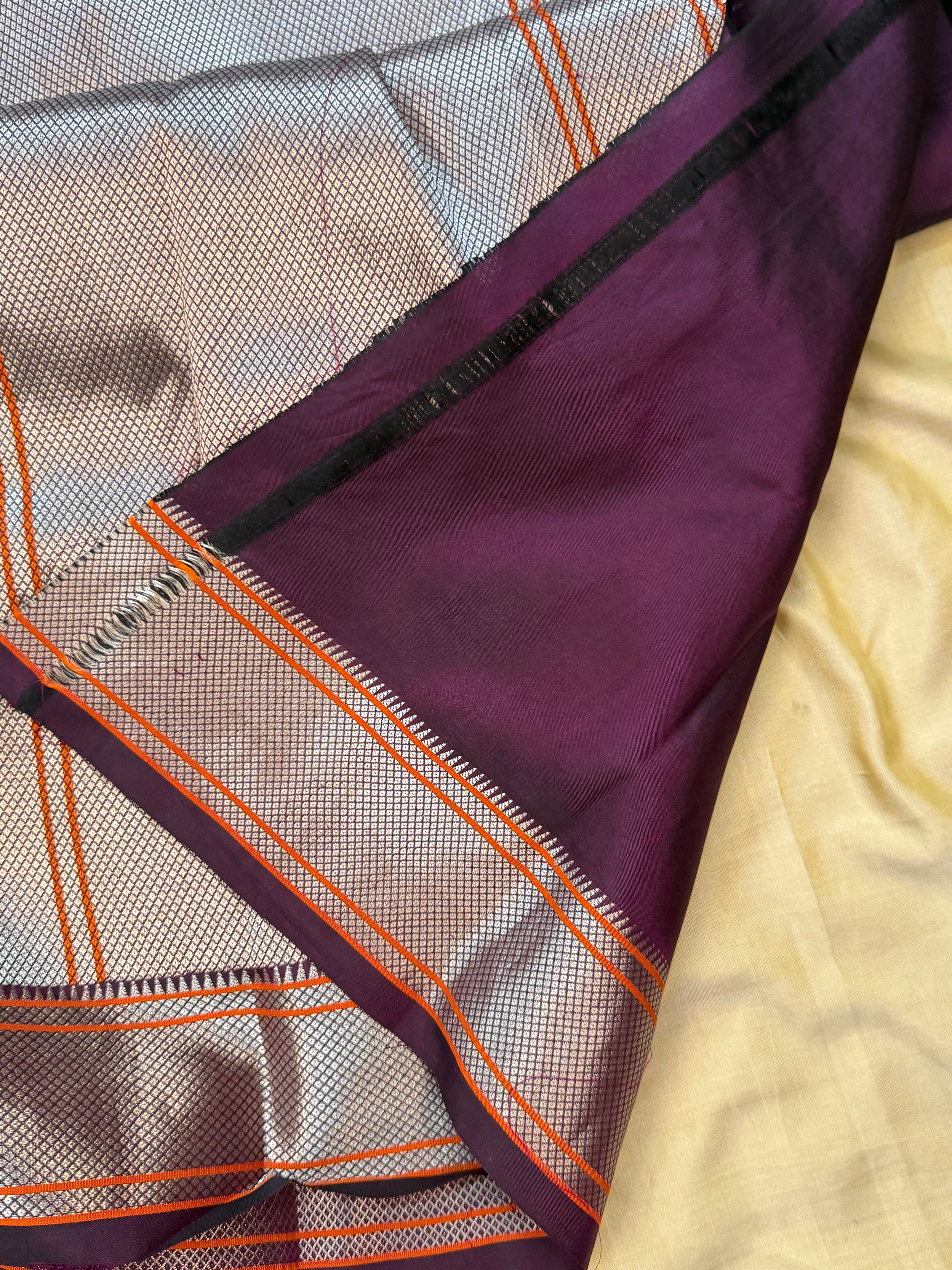 Jamun revival Chanderi / revival Chanderi silk