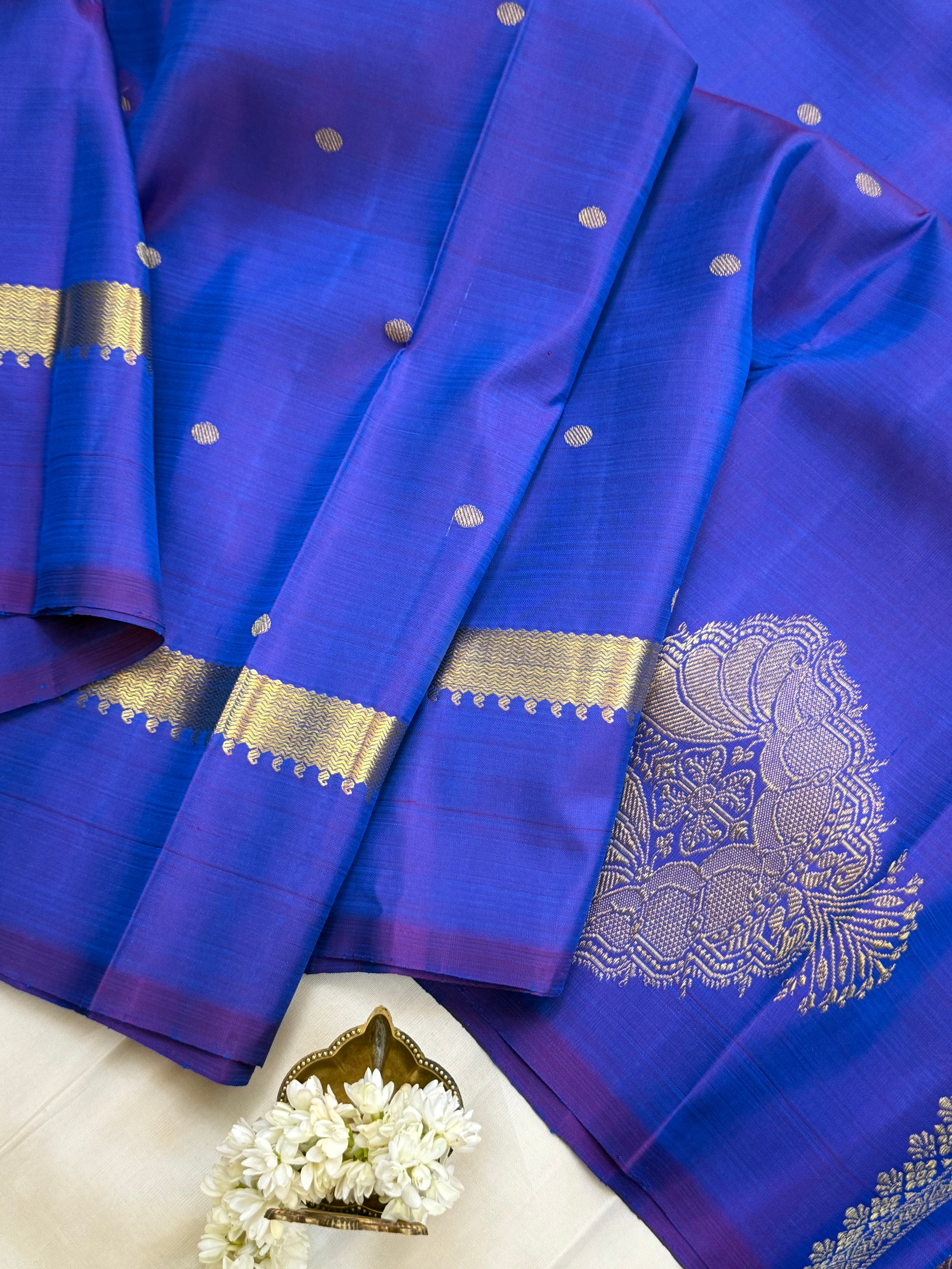 Double tone odiyanam pet Kanjipuram silk CLSA10763