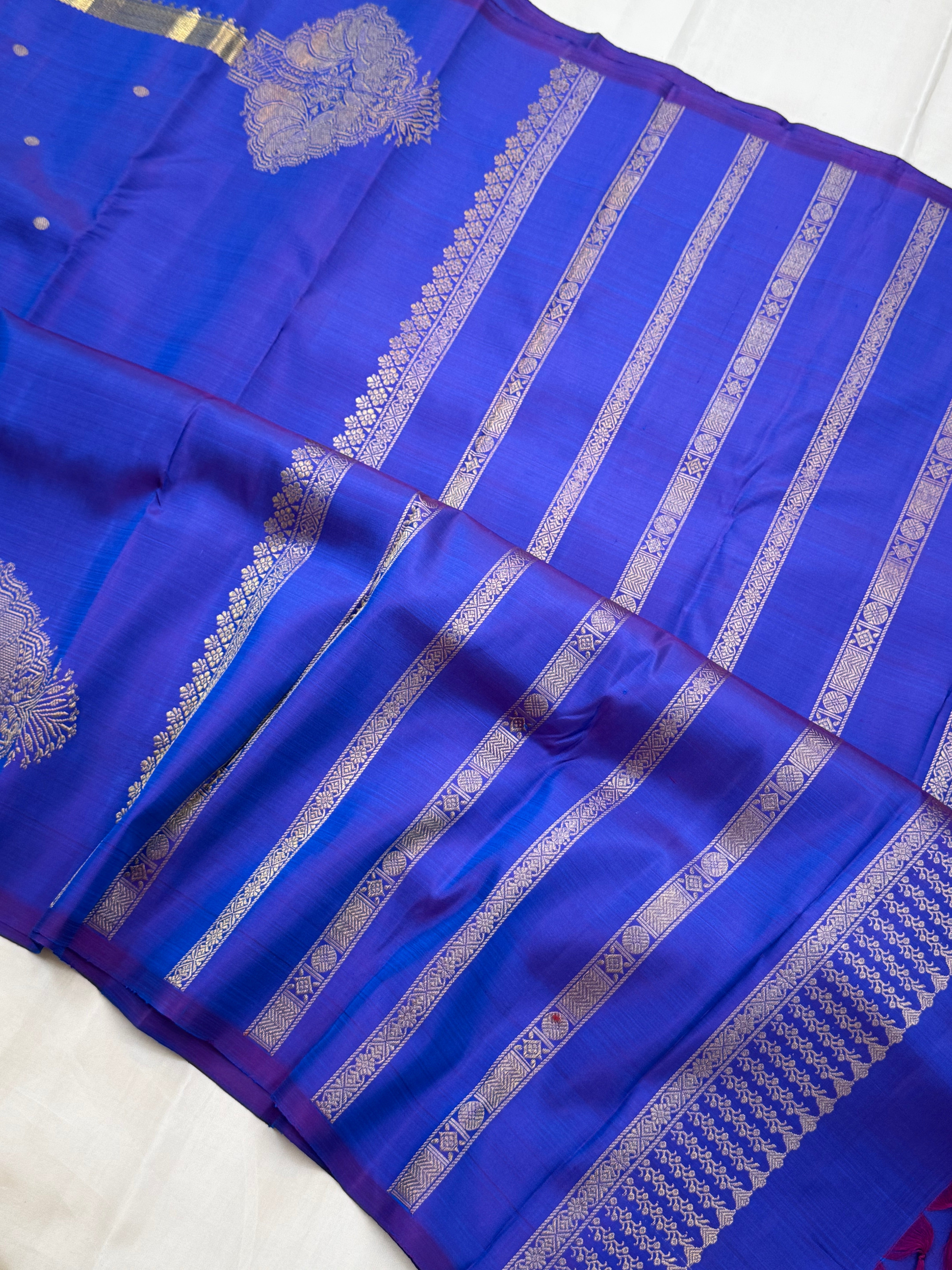 Double tone odiyanam pet Kanjipuram silk CLSA10763