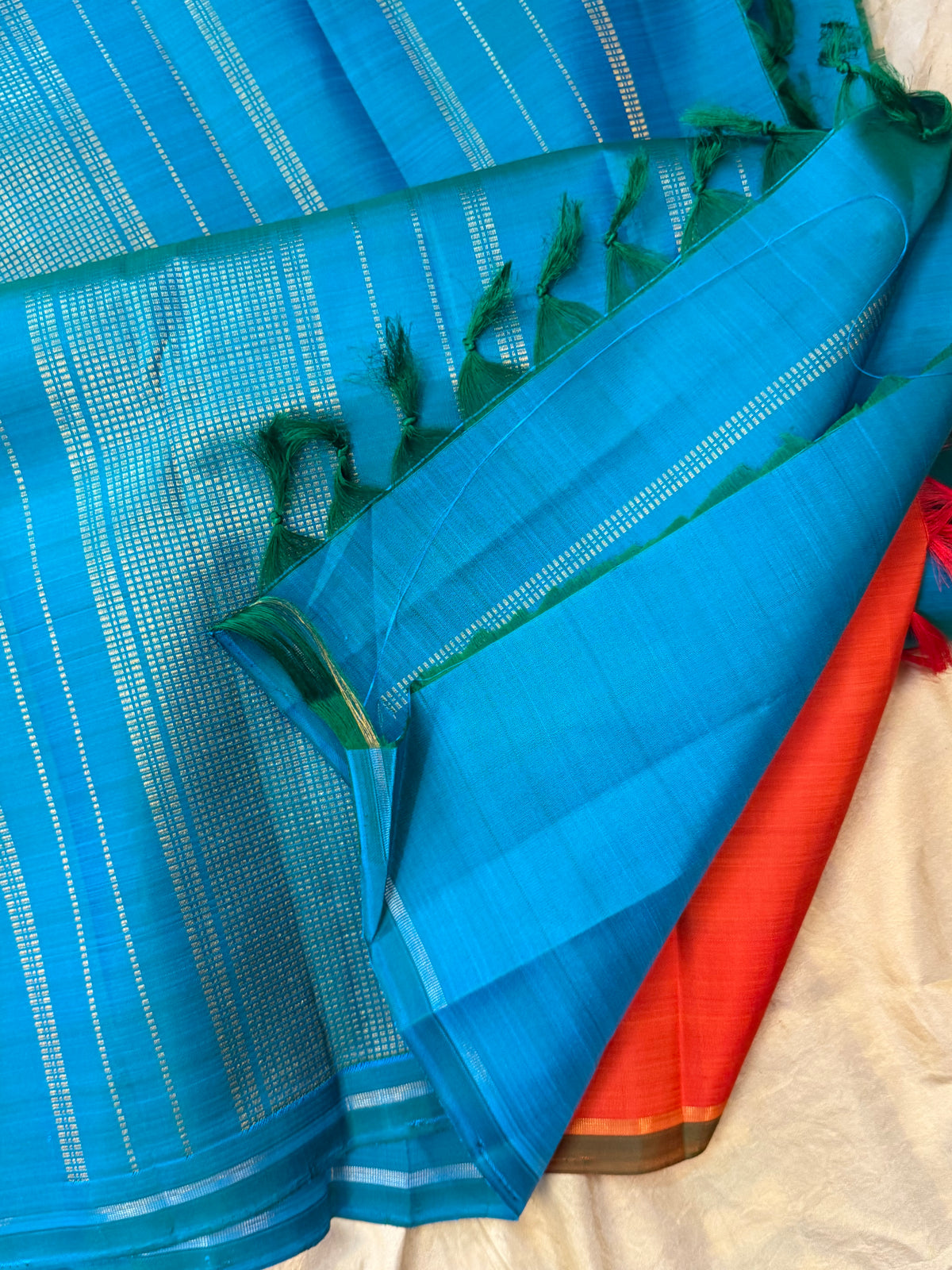 Malli moggu simple pure Zari Kanjipuram clsa12690