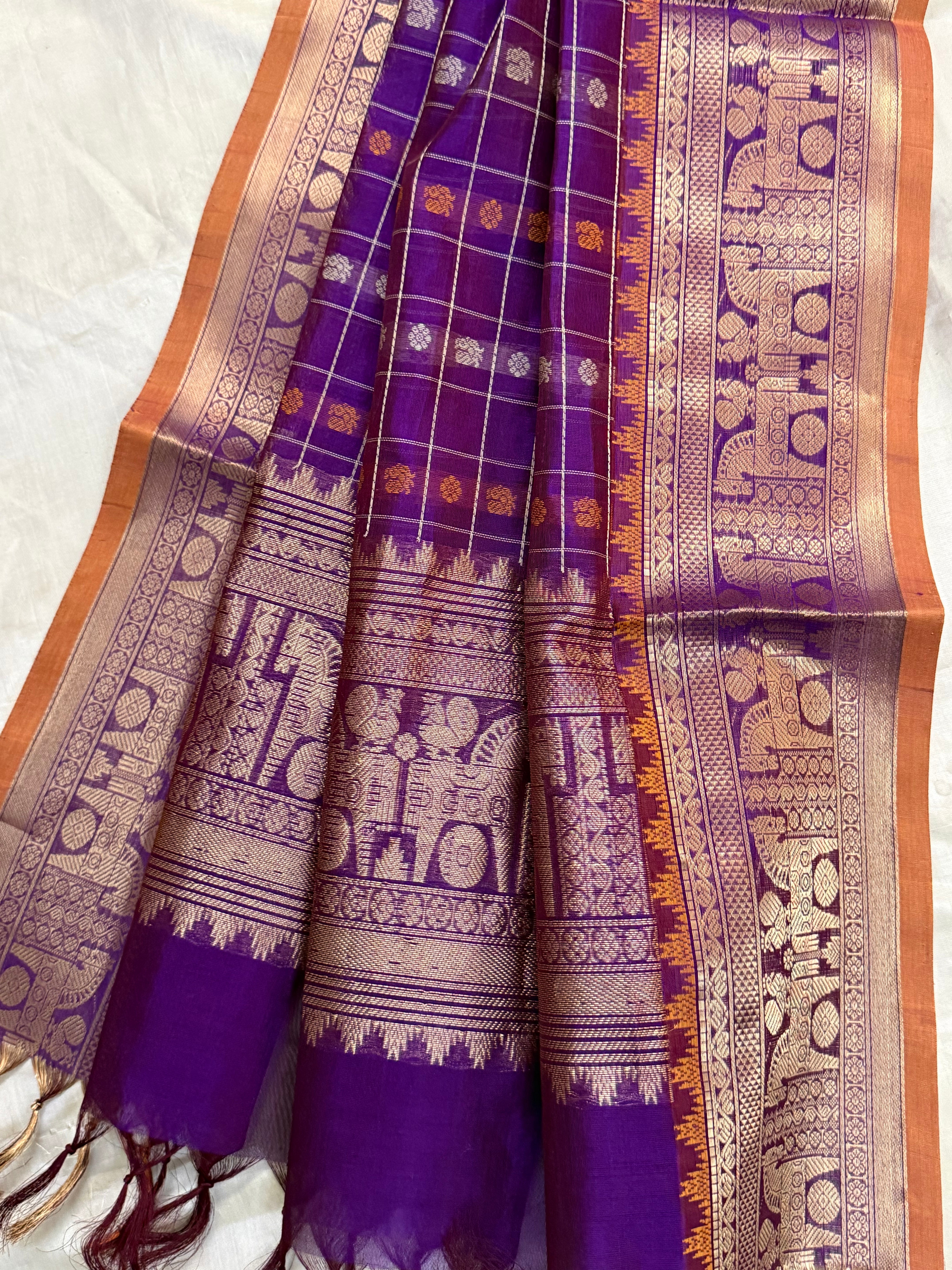 DUPPATTA IN PURE SILK COTTON/CLSA10809