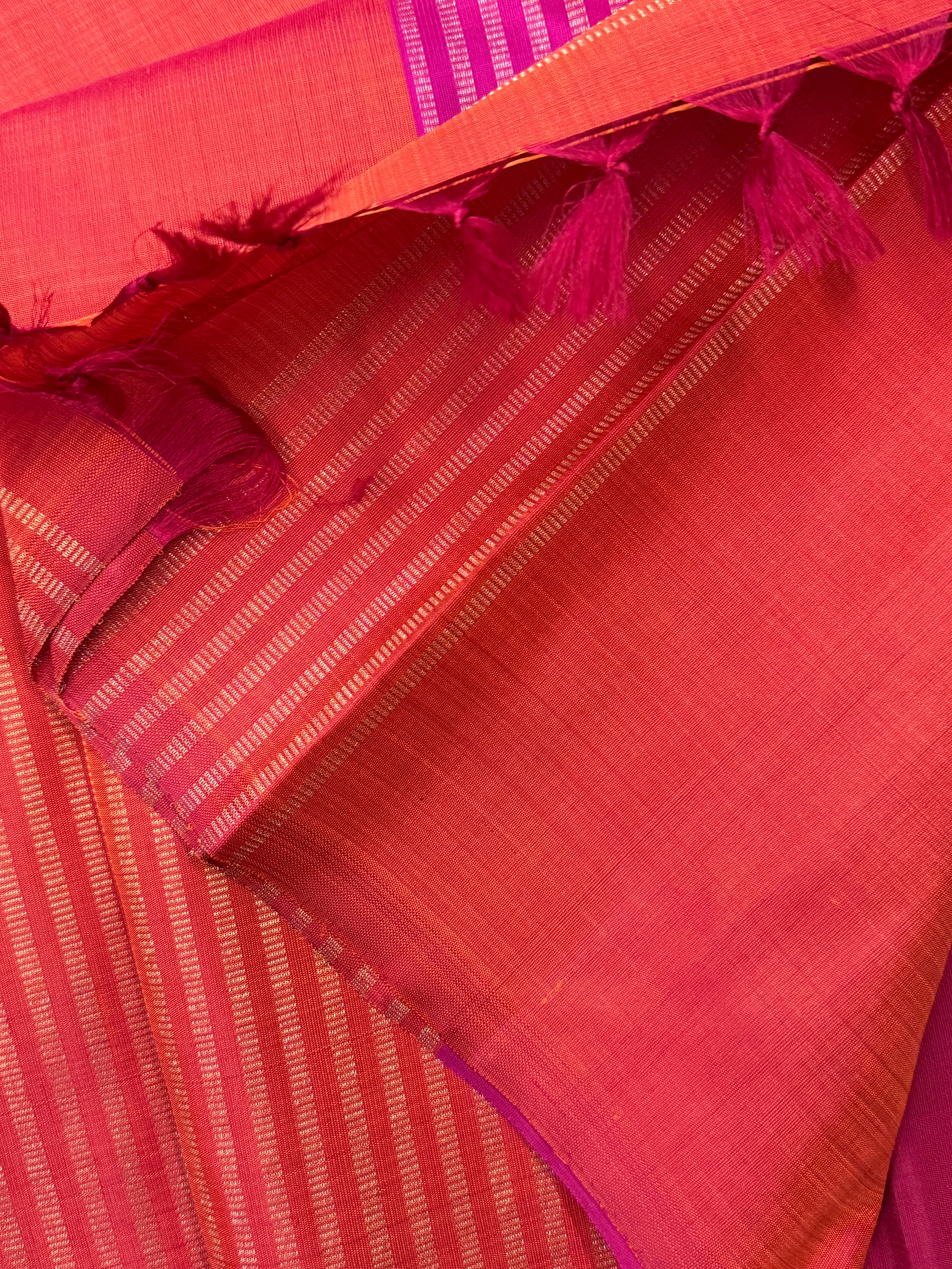 Pink malli moggu unique pallu/ Kanjipuram silk