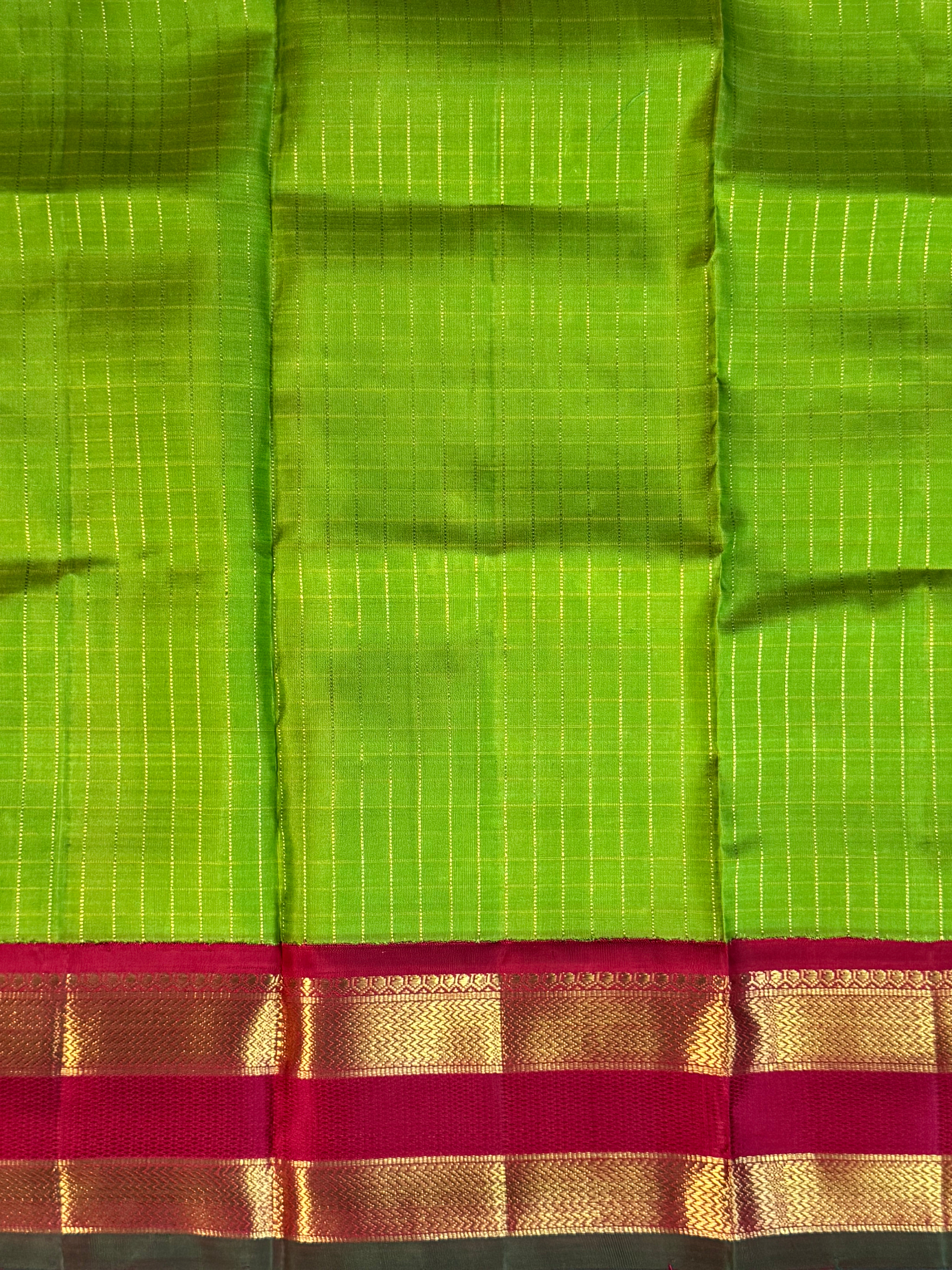 pavadai -0-3  years paavadai sattai/ kanjipuram silk Pure Zari  9397