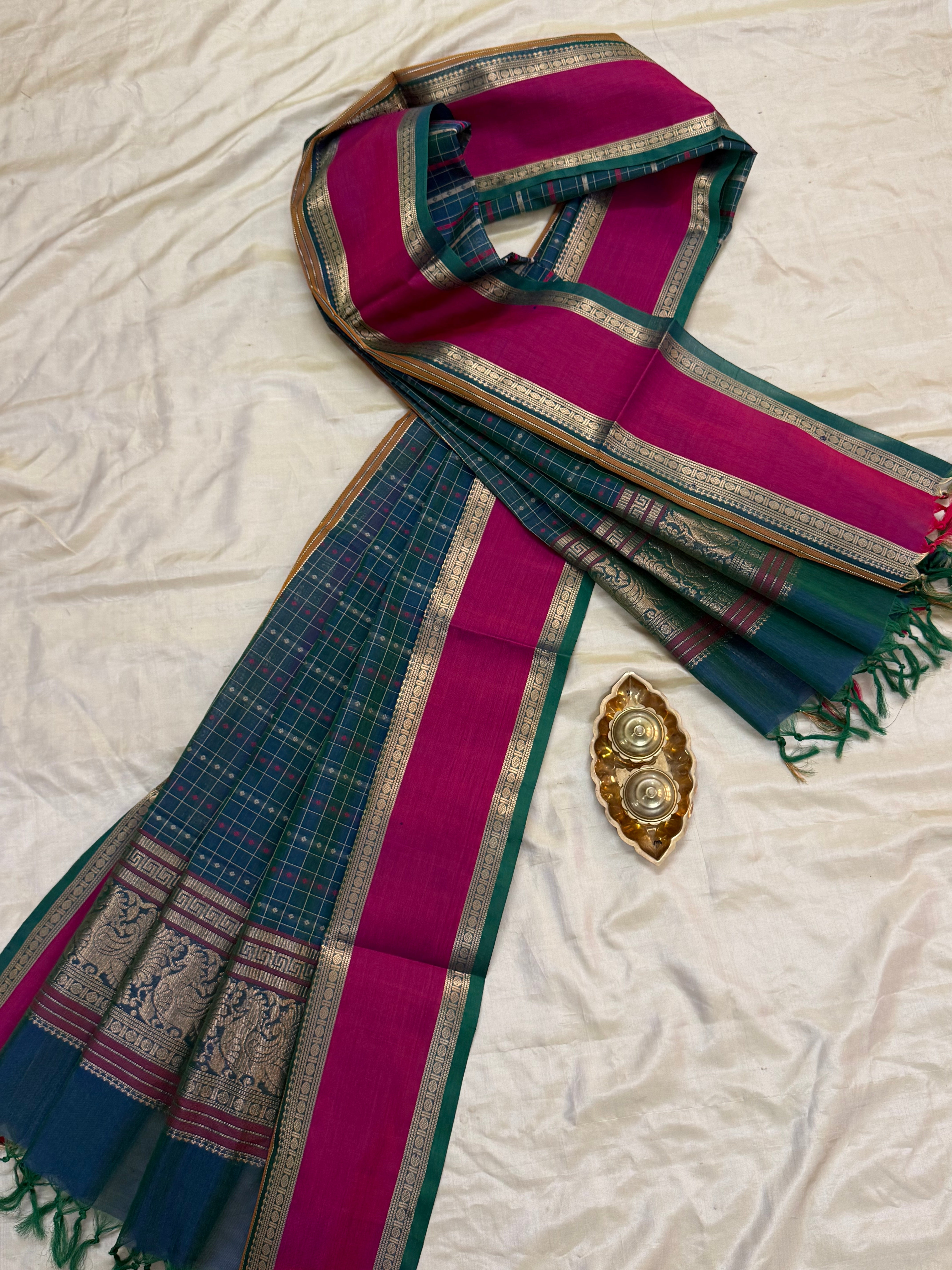 DUPPATTA IN PURE SILK COTTON/CLSA10797