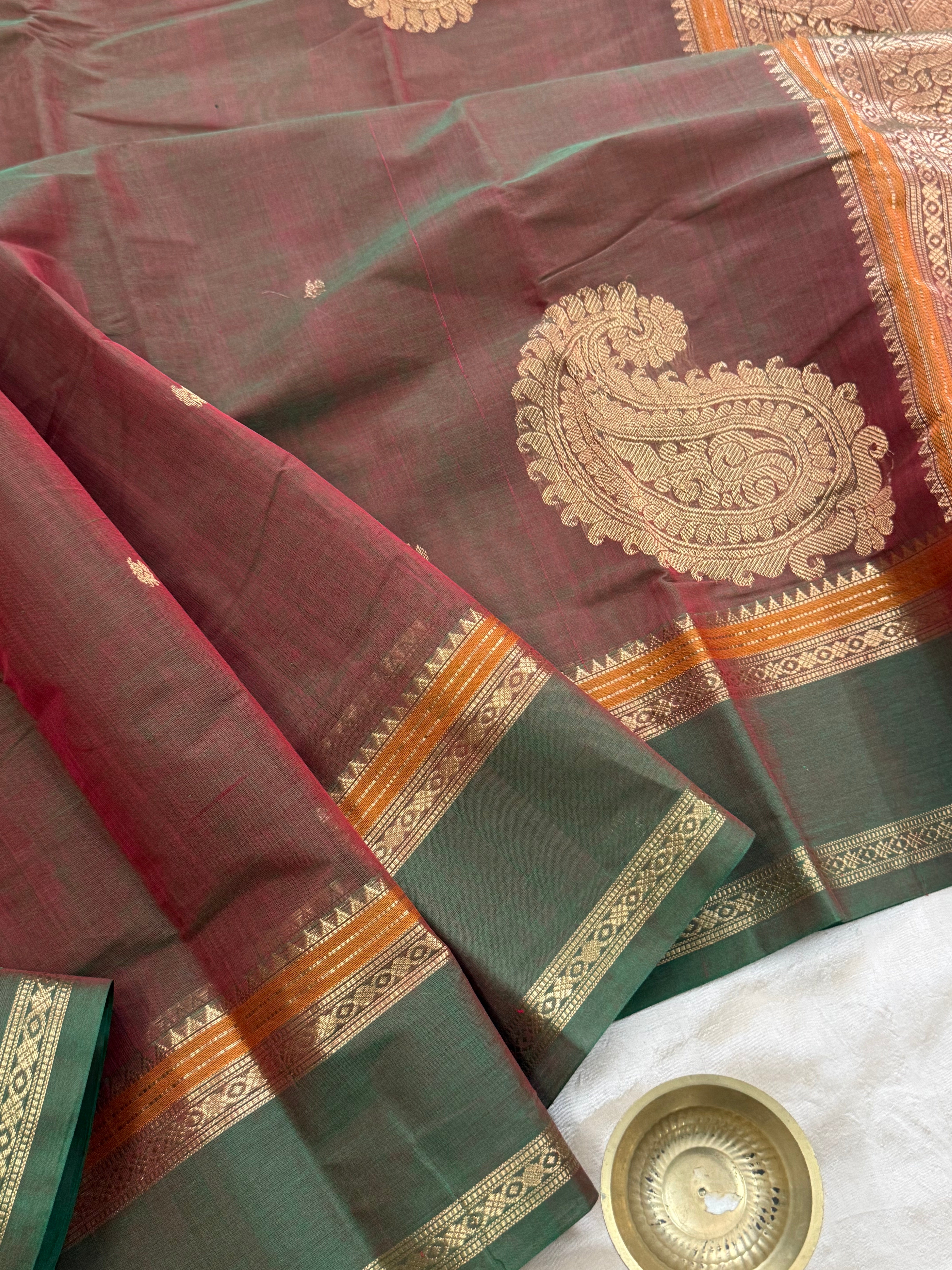 Maanthulir corner butta/ Kanchi Cotton
