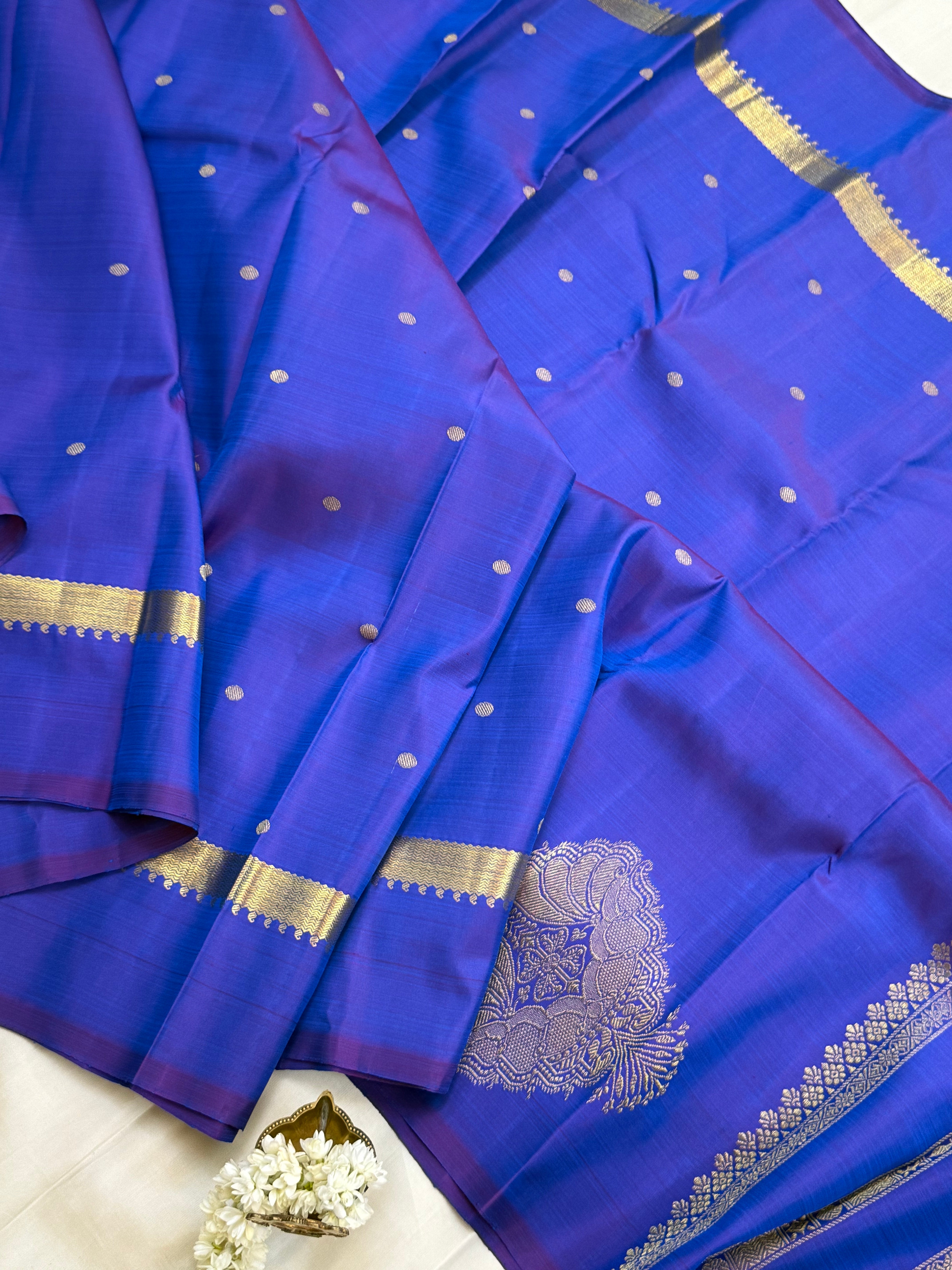 Double tone odiyanam pet Kanjipuram silk CLSA10763