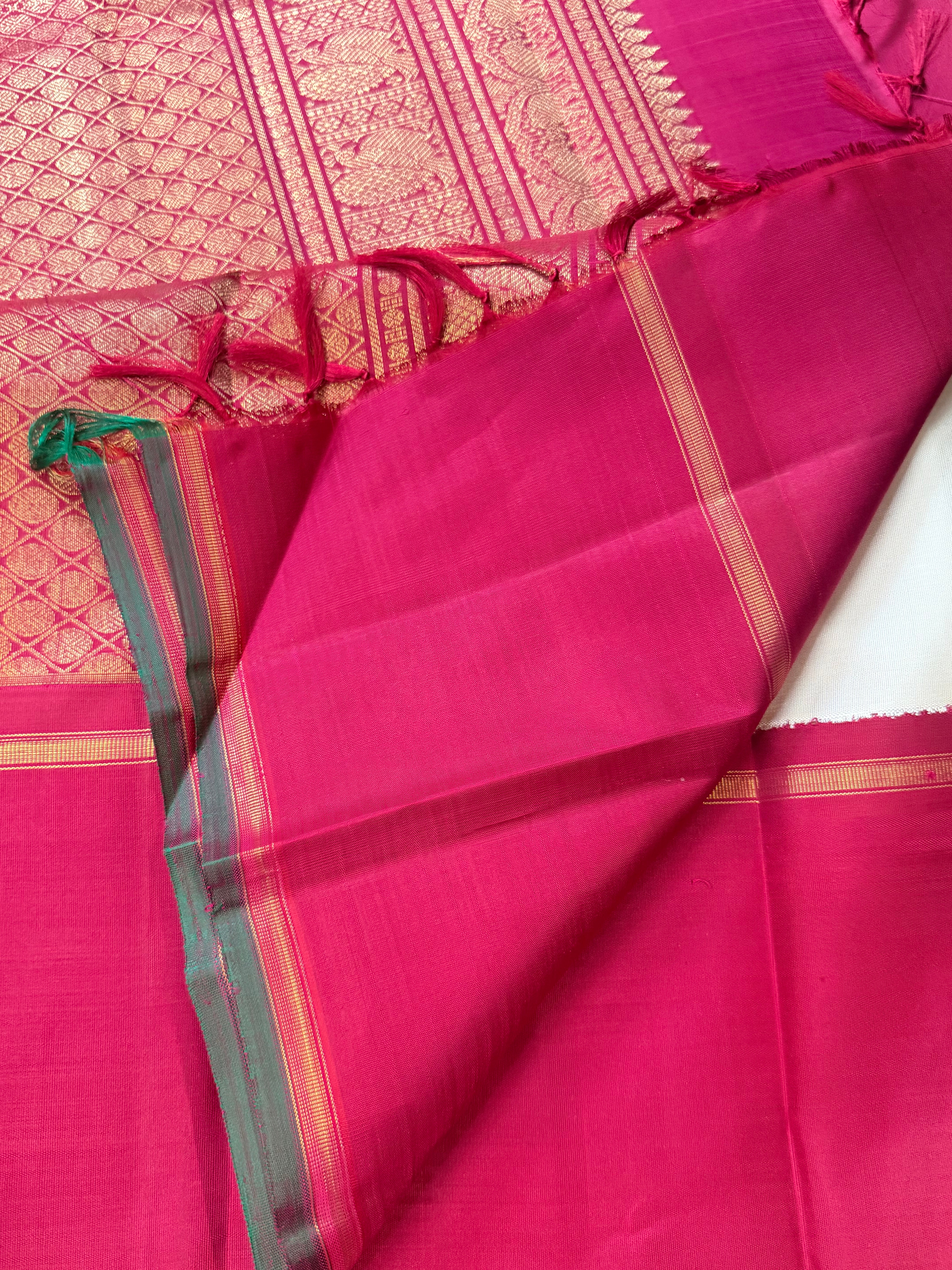 Maha : off white collection of Korvai Kanjipuram