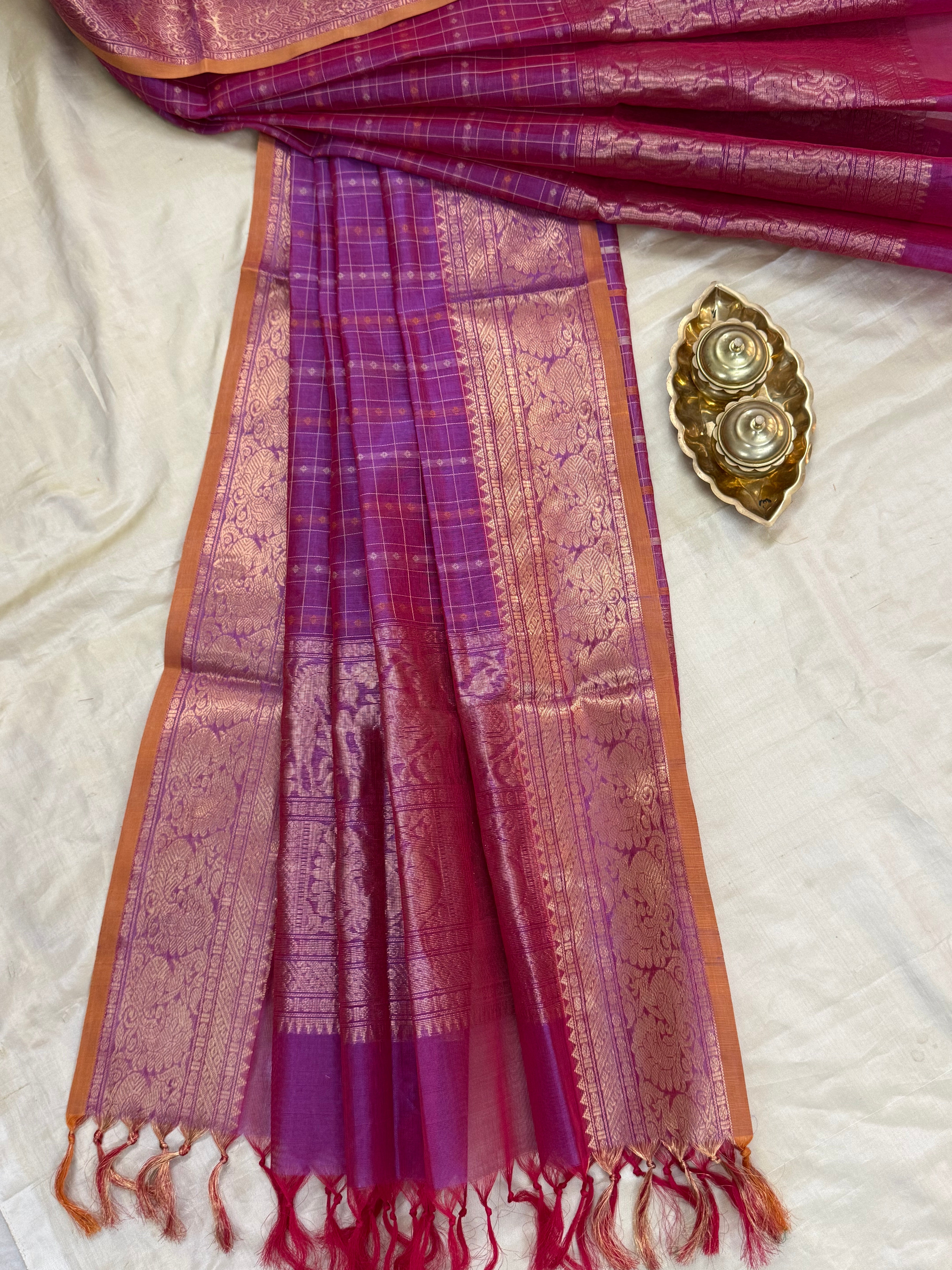 DUPPATTA IN PURE SILK COTTON / CLSA10796