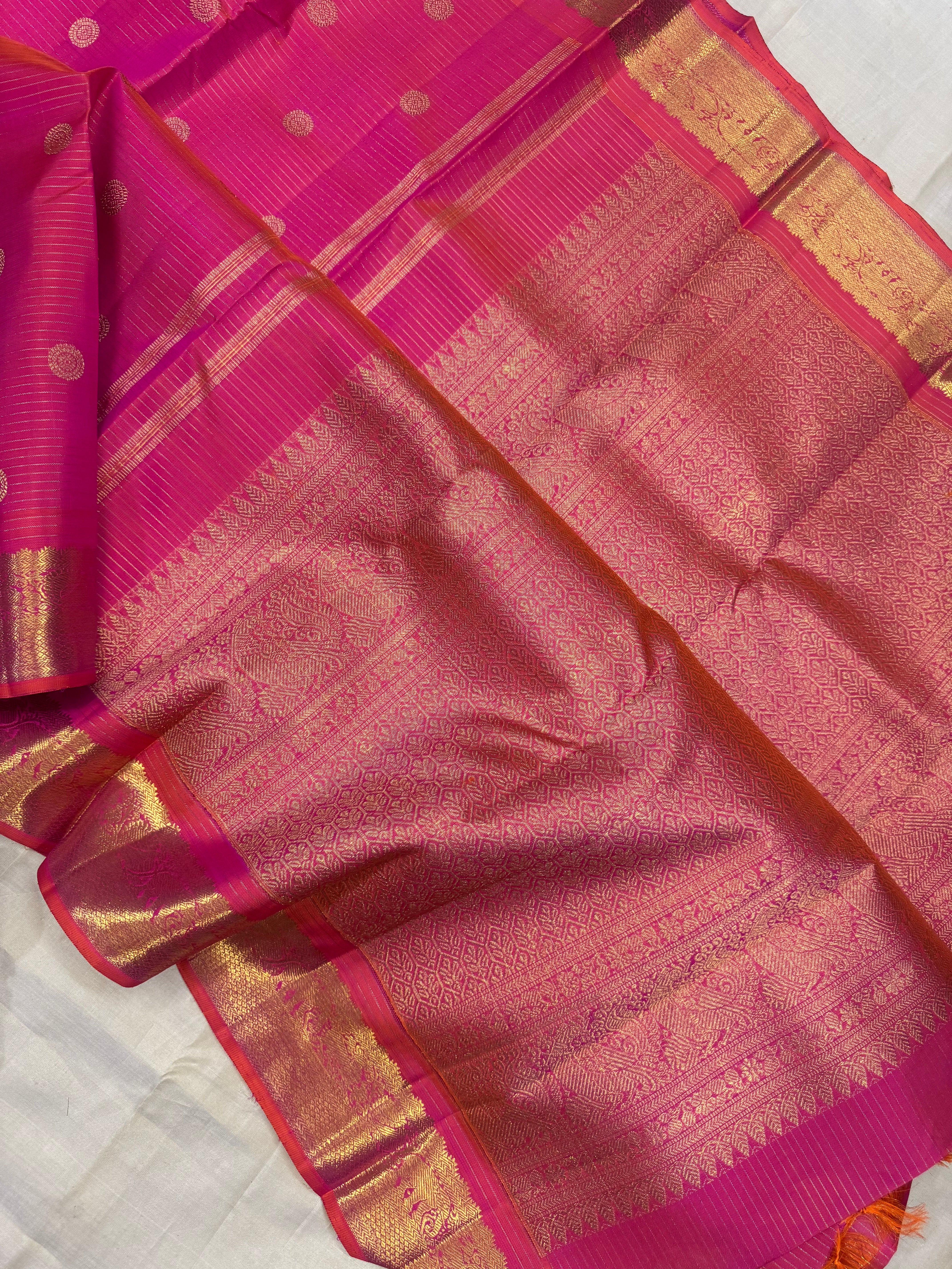 Kanagambaram thanthi Kambi / kanjipuram silk