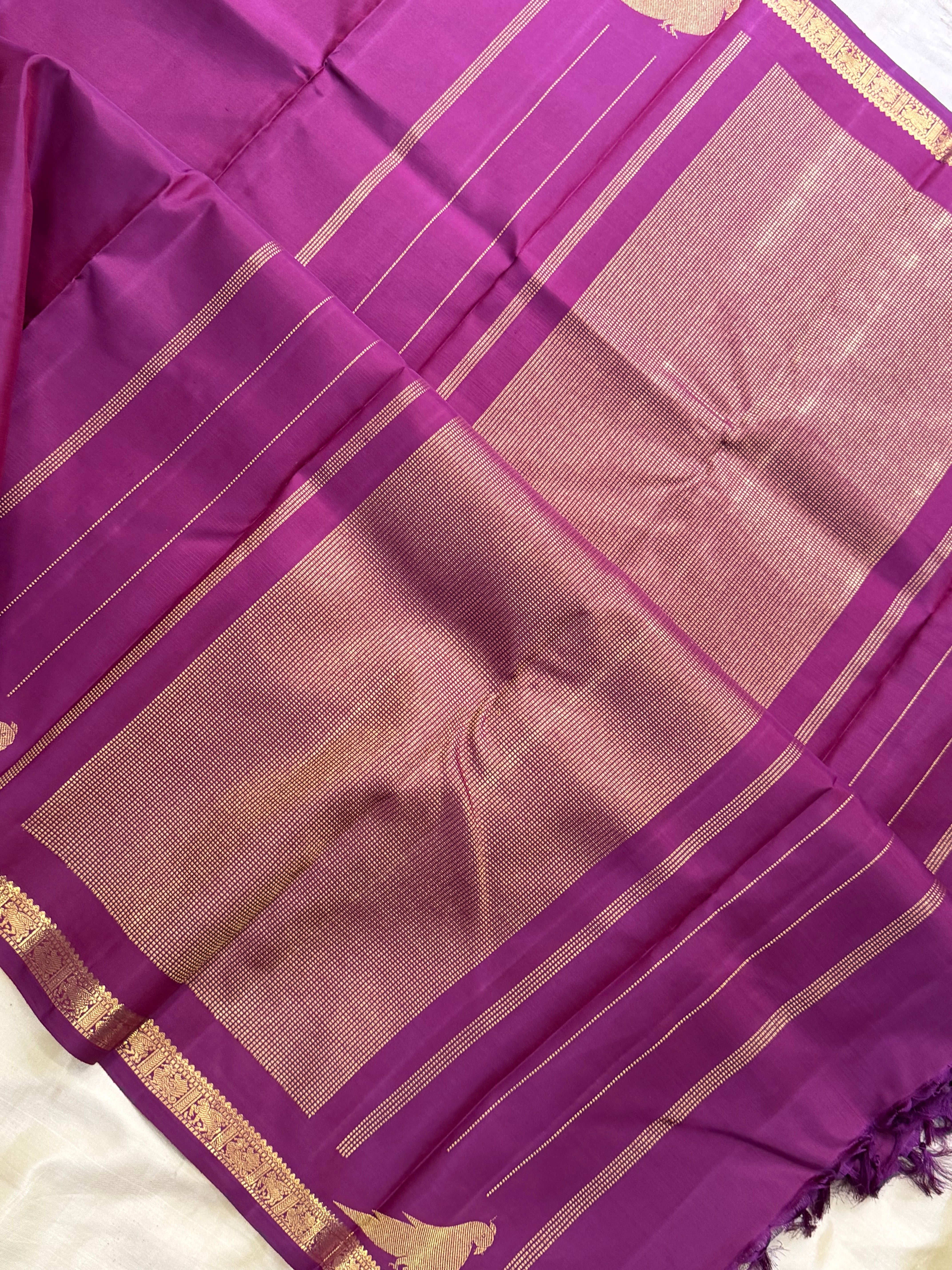 Paaku Kili border  / Budget friendly Kanjipuram silk sarees