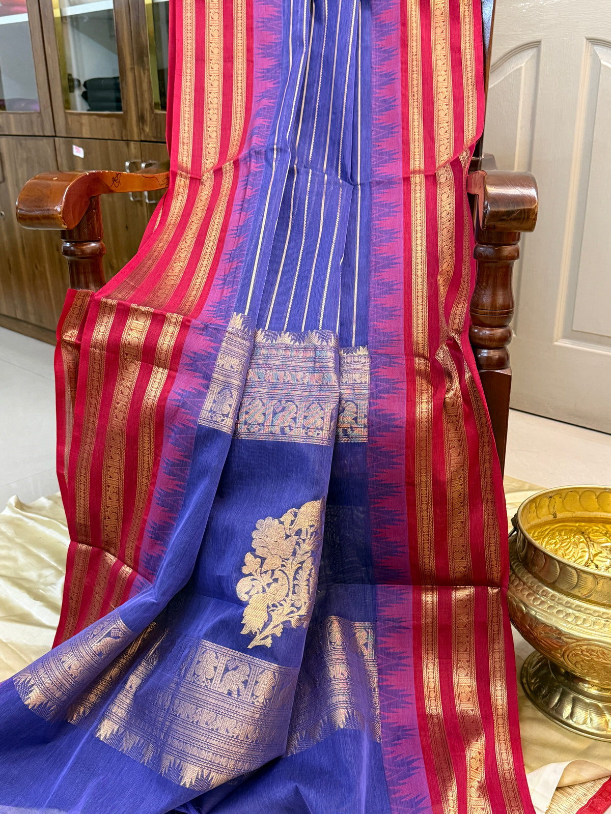 Silk cotton veldhari Korvai/ clsa 12376