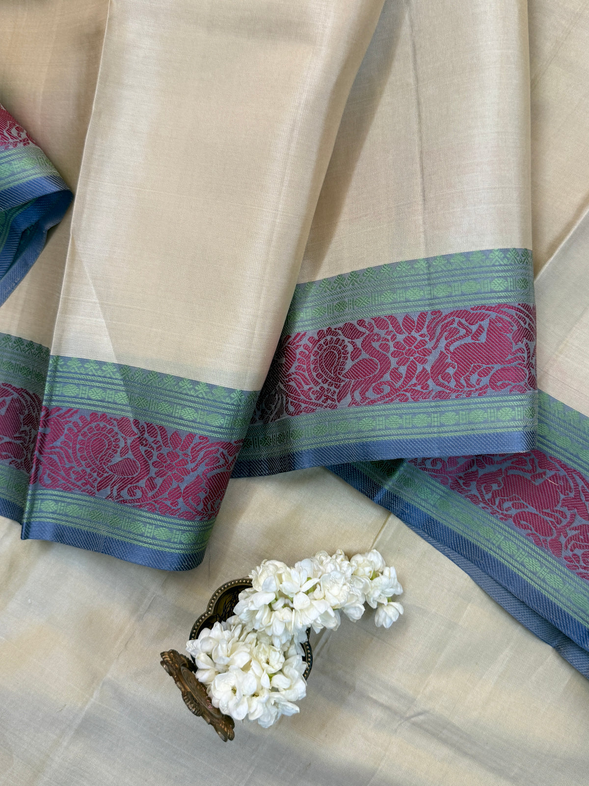 Soft silk-Thread work Kanjipuram clsa 4095
