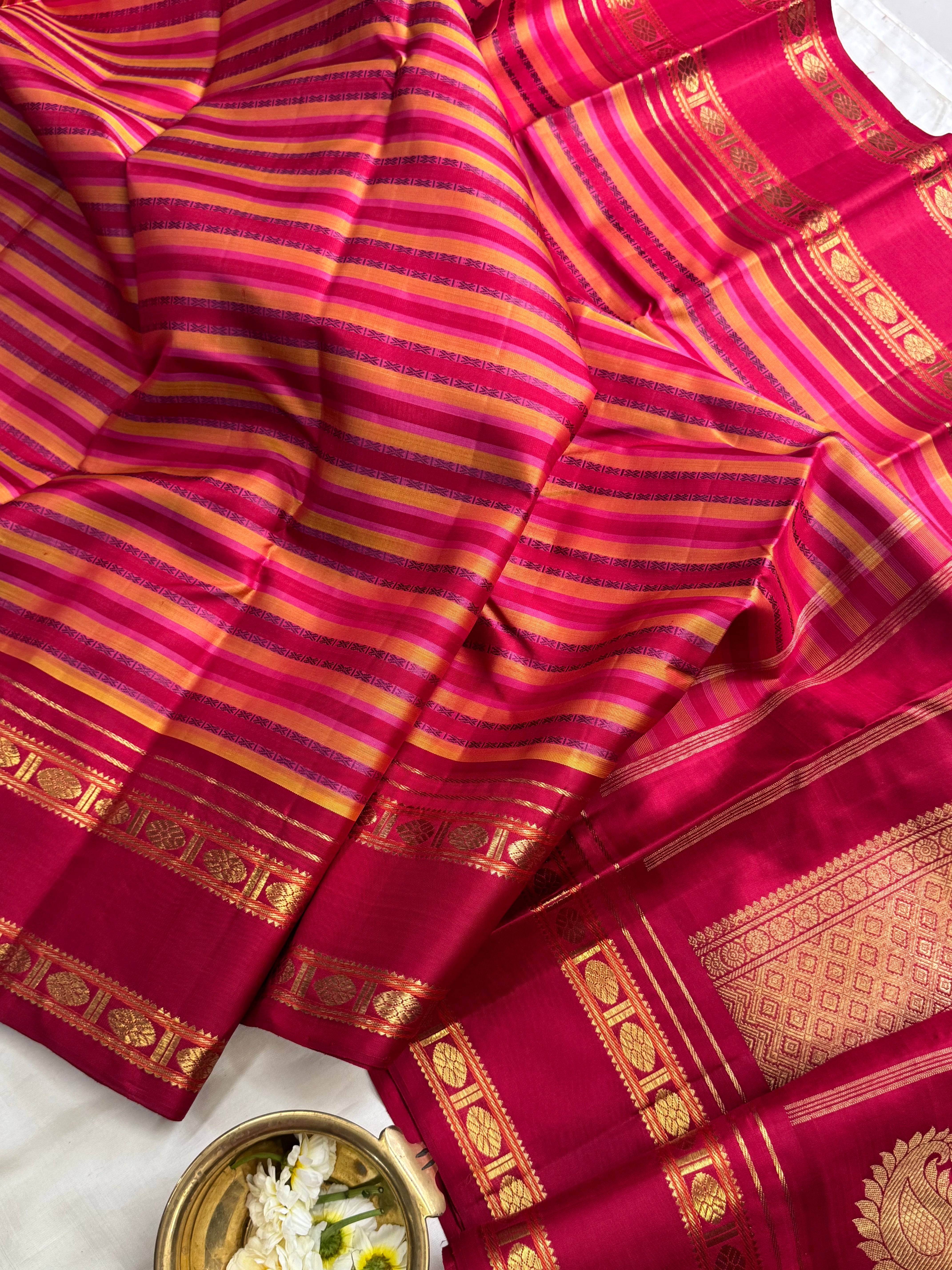 Kalashetra revival veldhari  / kanjipuram silk