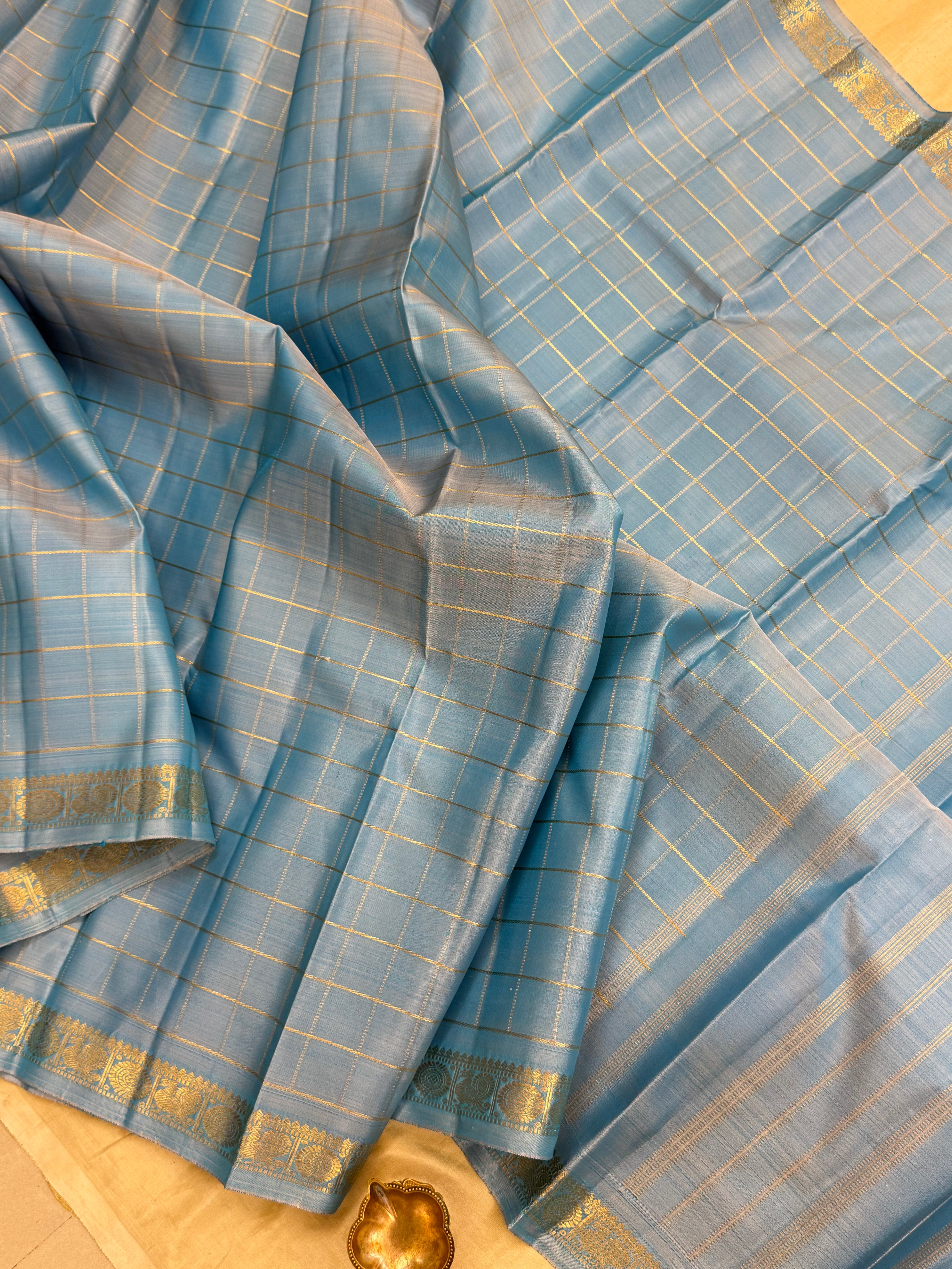 Zari Kattam / kanjipuram silk saree CLSA 10928
