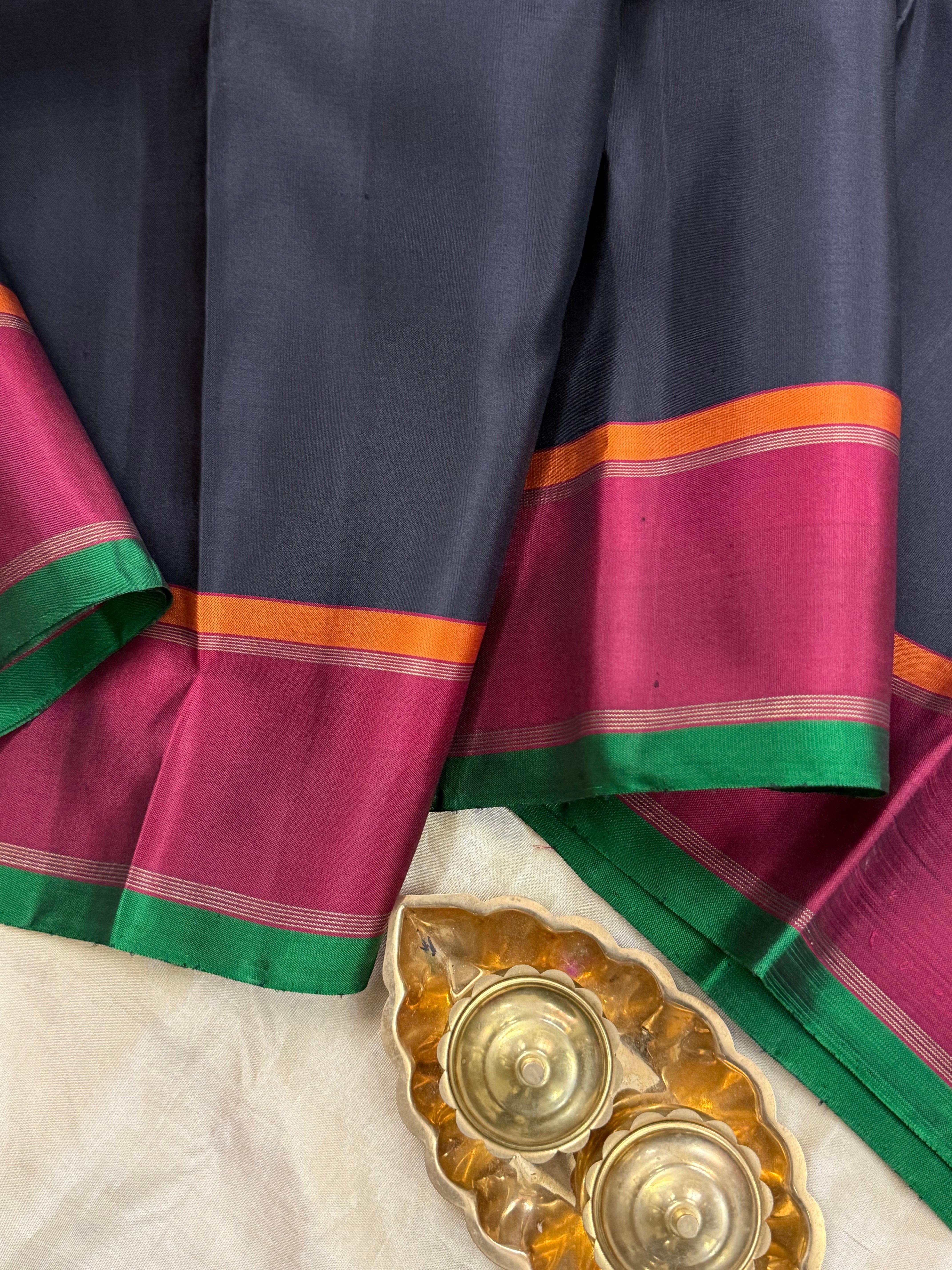 Black and Araku / Kanjipuram silk CL9467