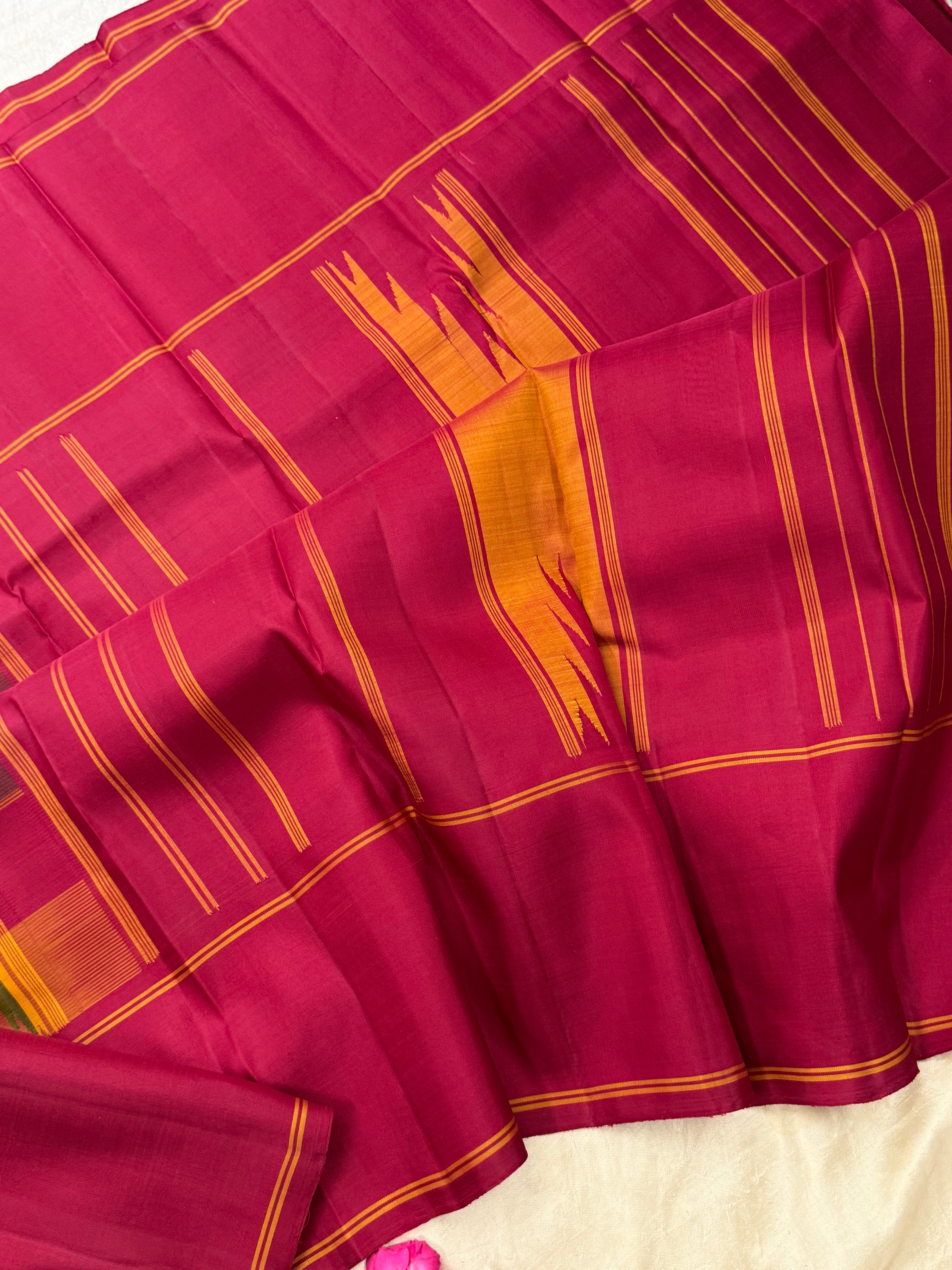 Paalum pazhamum checks/ Arani silk