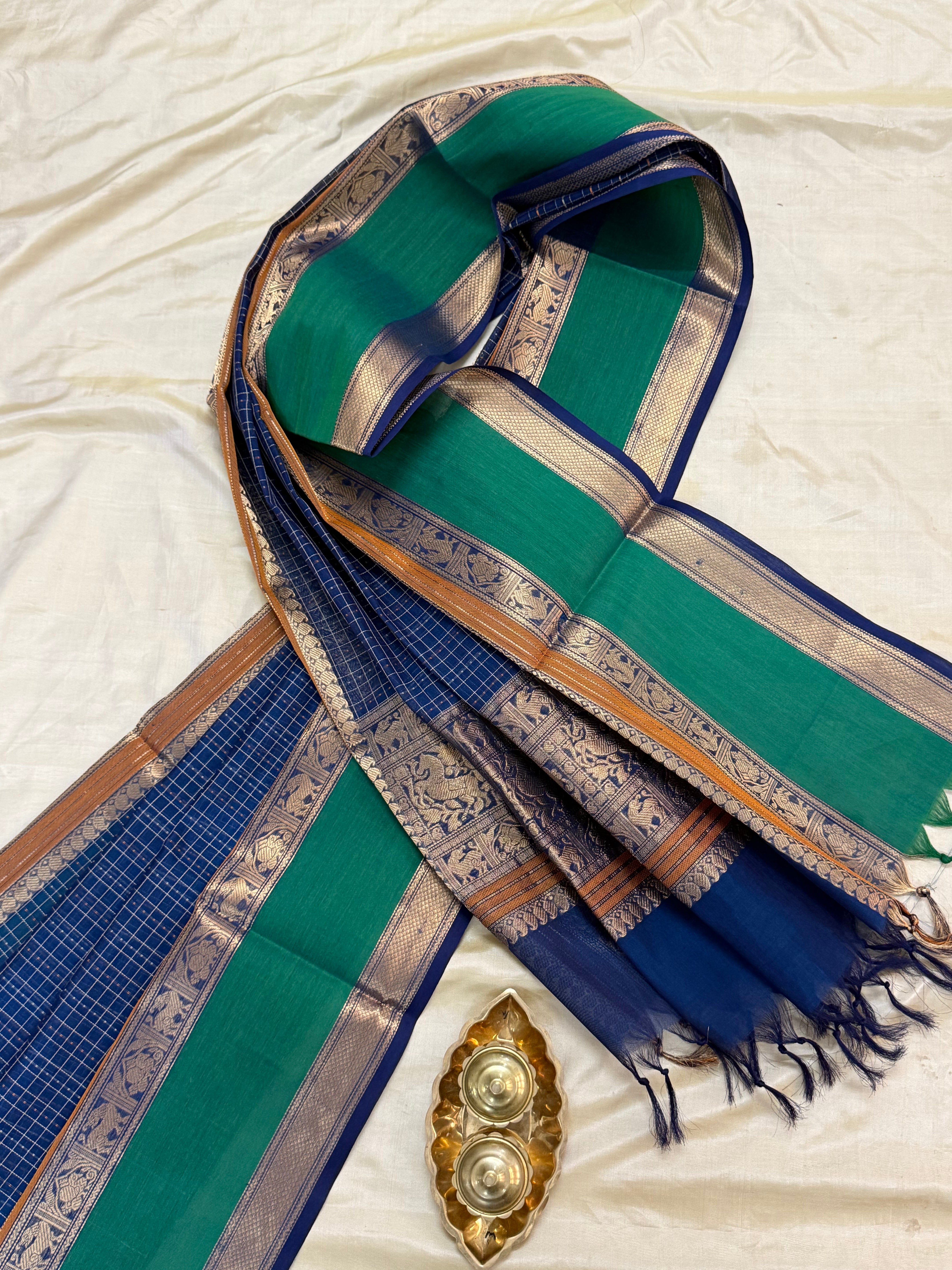 DUPPATTA IN PURE SILK COTTON/CLSA10806