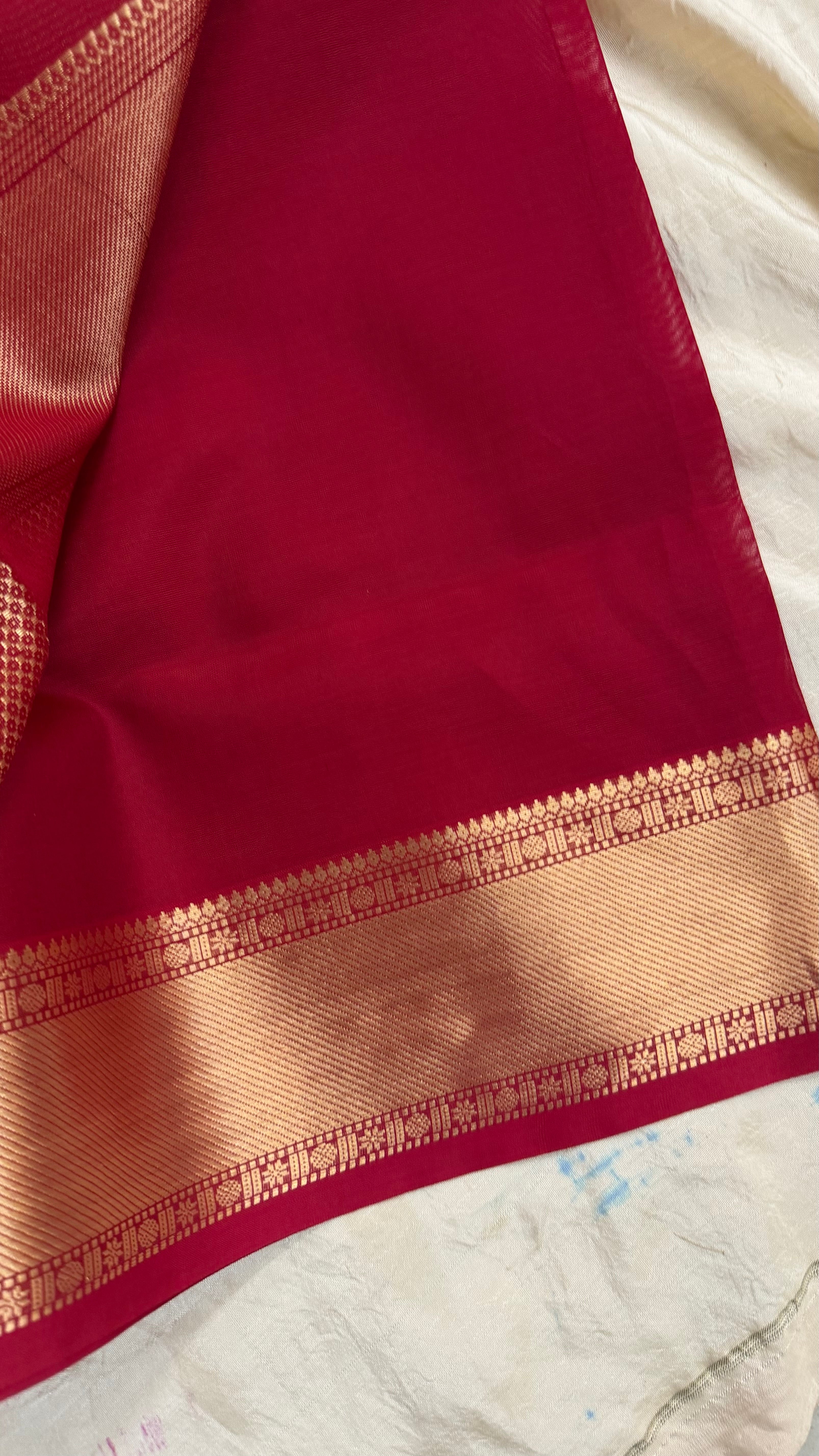 Red Kattam star Butta   / Premium Silk Cotton CLSA5166